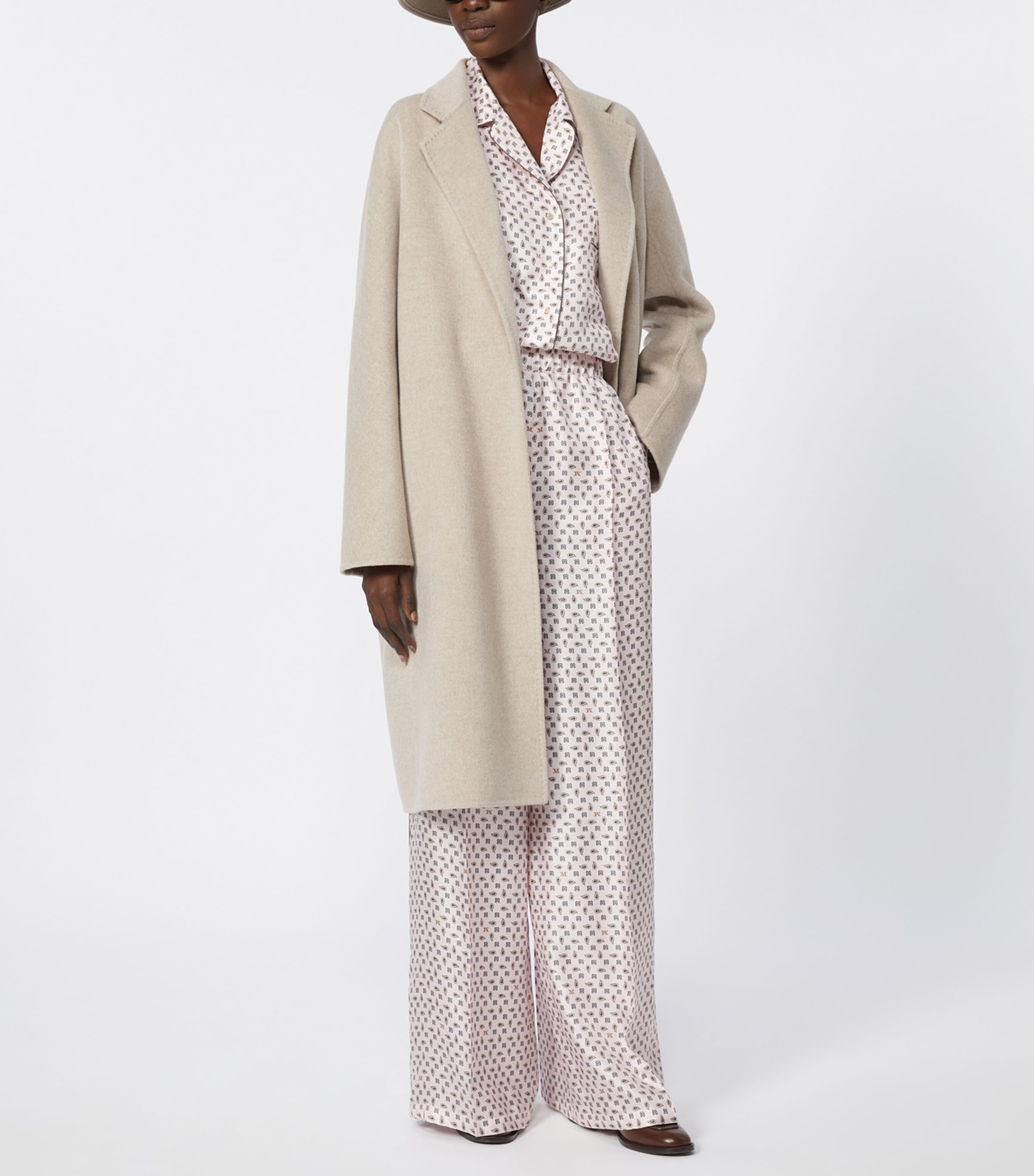 Silk Printed Shirt PINK Image 2