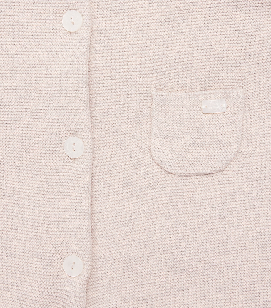 Tartine et Chocolat Cotton-Blend All-In-One (1-18 Months) Chiné Image 3