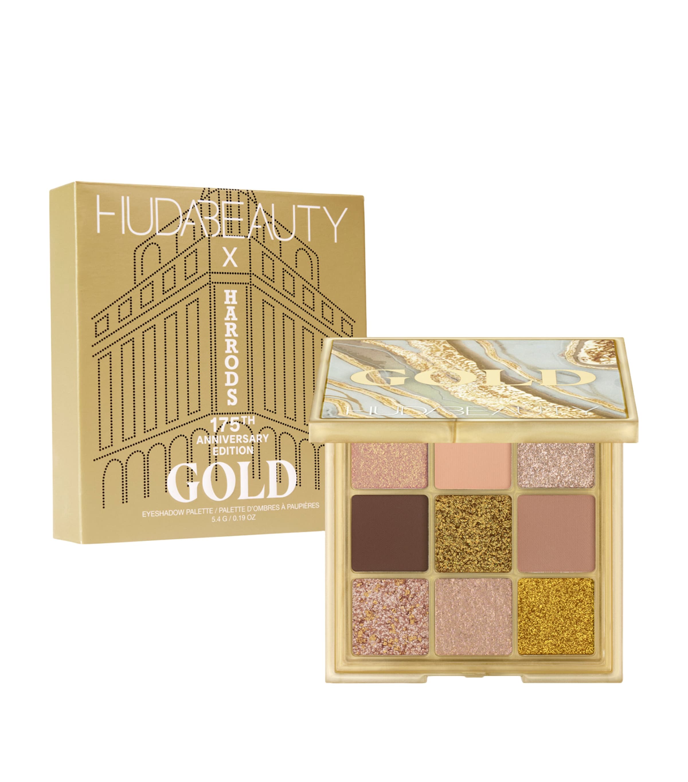 Huda Beauty 175 Anniversary Edition Gold Obsession Eyeshadow Palette