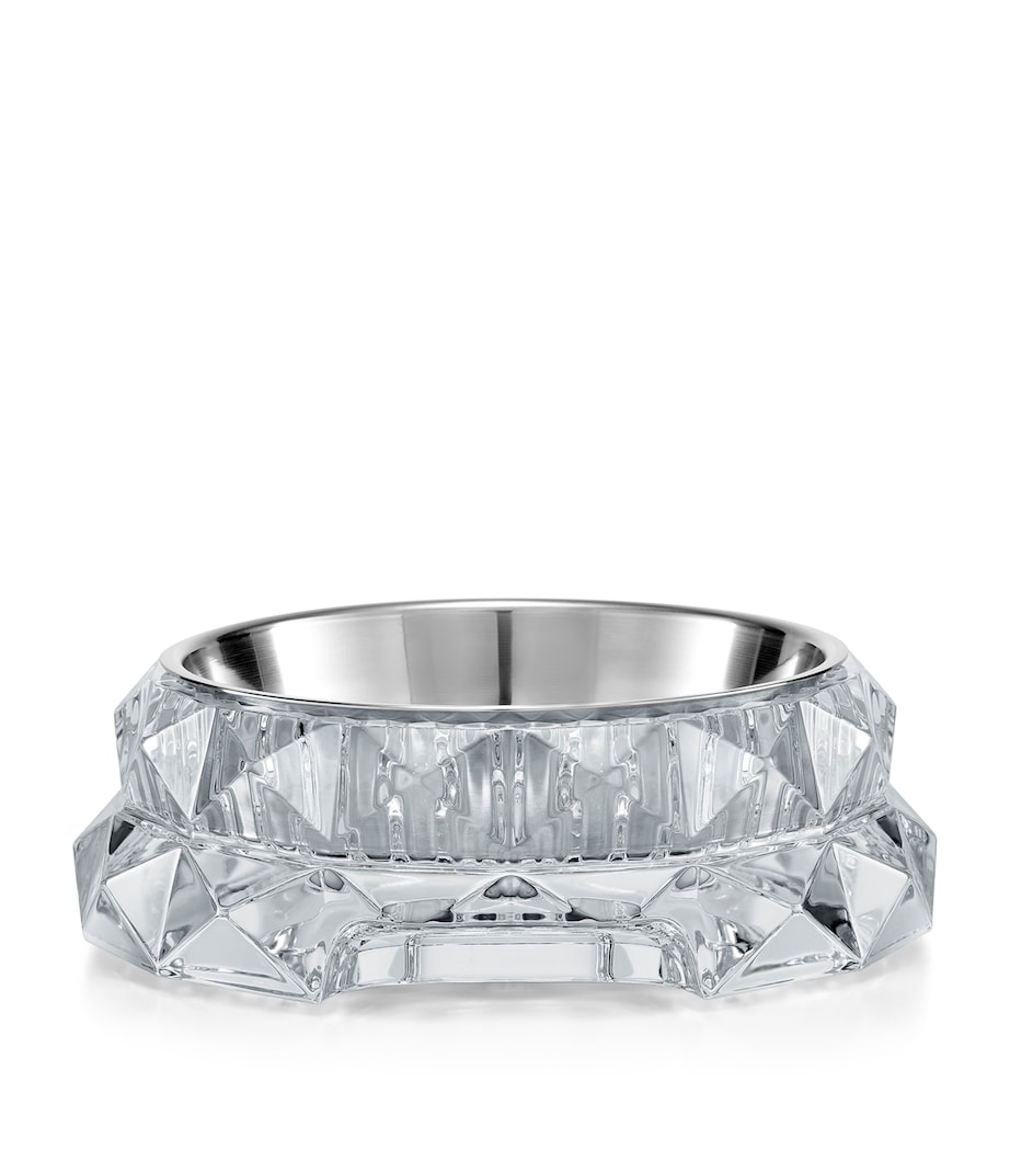 Crystal Louxor Pet Bowl (Large) CLEAR Image 1