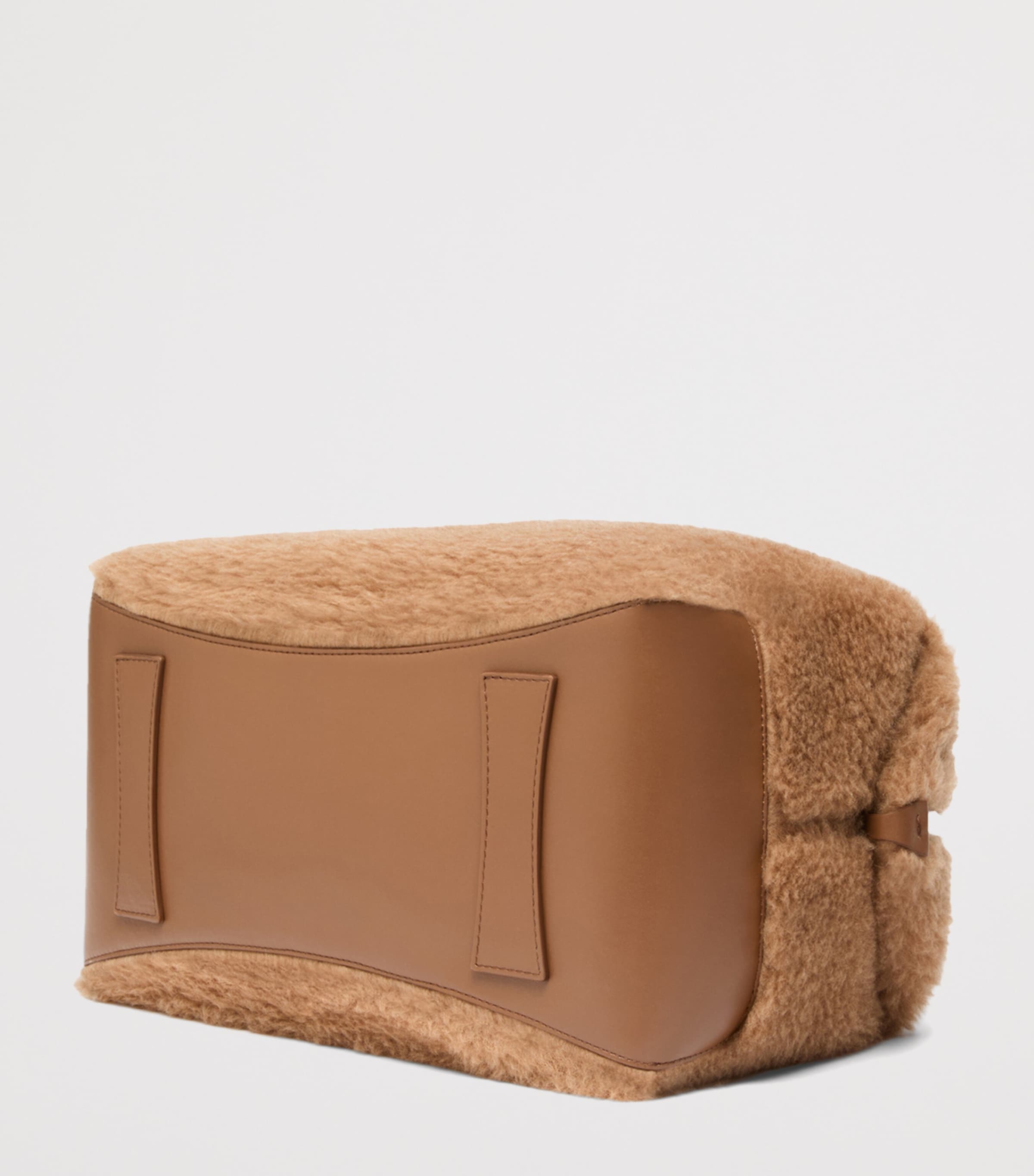 Max Mara Teddy Top-Handle Bag Camel Image 6