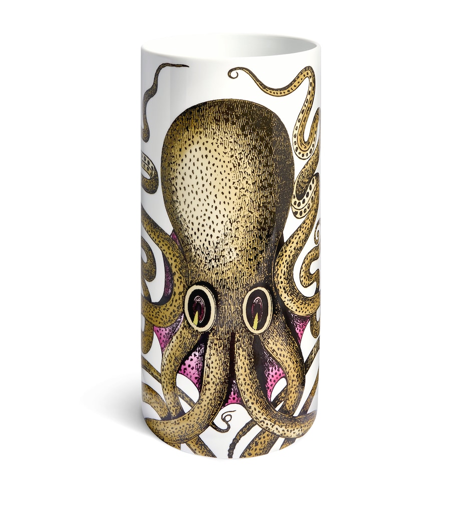 Fornasetti Medium Porcelain Polipo Vase (32cm) Image 1