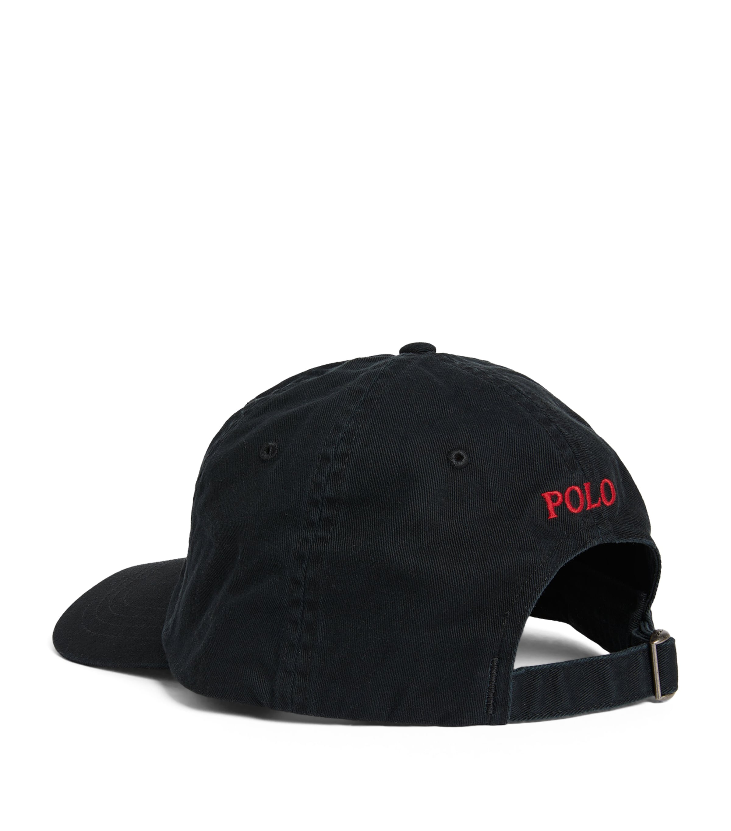 Cotton Logo Baseball Cap BLACK Image 2