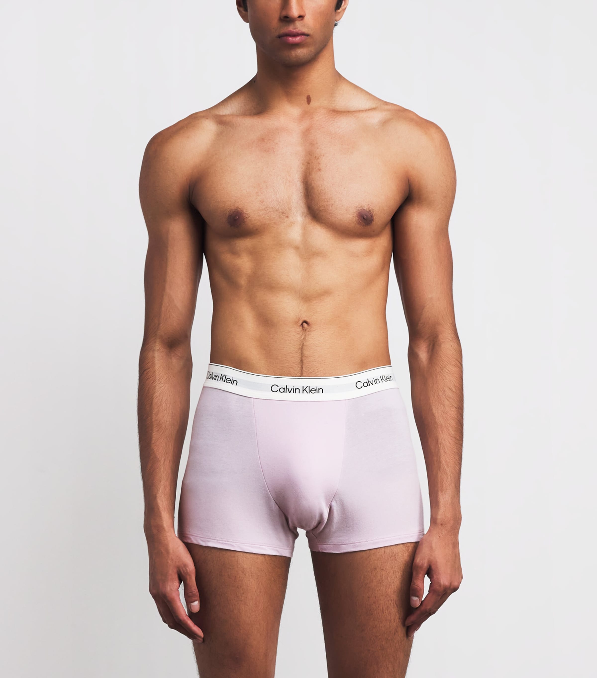 Cotton Stretch Icon Relaxed Icon Trunks (Pack of 3) BLACK/BIJOU MODERN Image 2