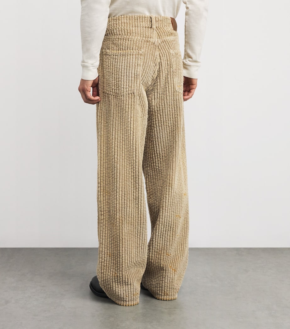 Corduroy Vast Cut Trousers TIRED TEDDY WASH Image 4