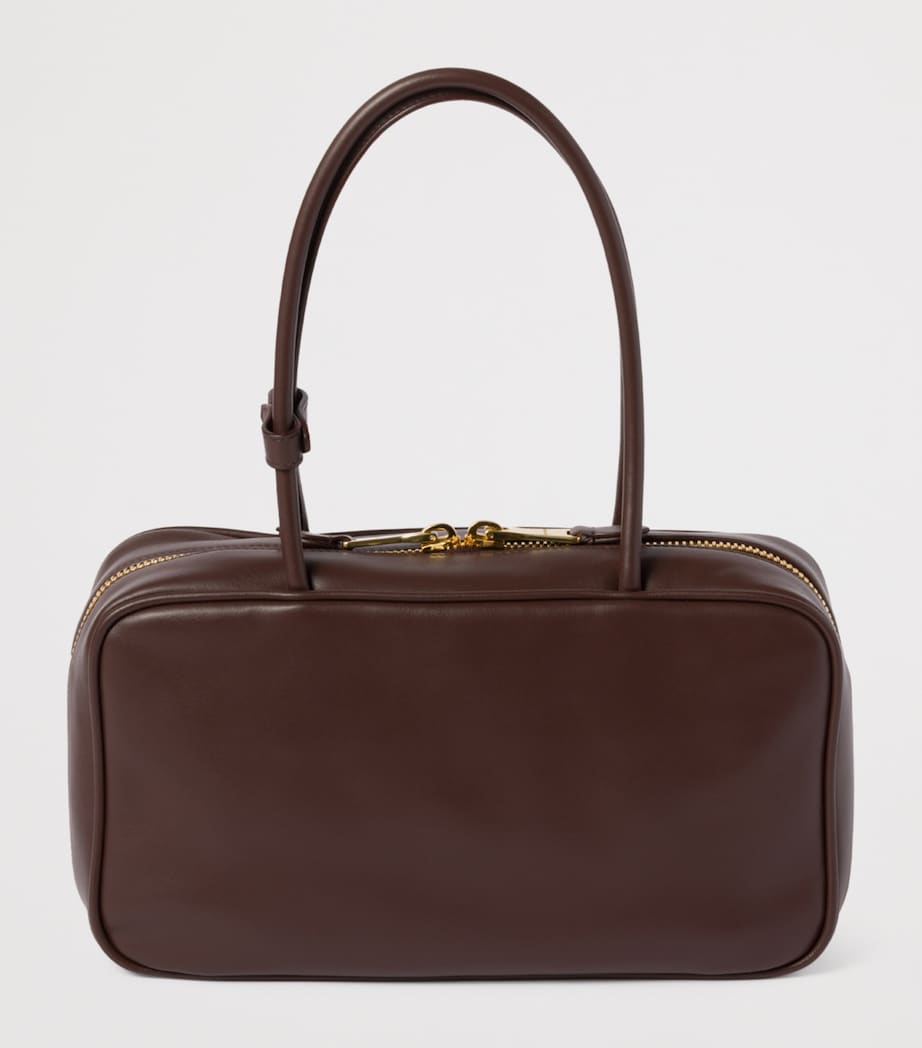 Leather Beau Top-Handle Bag F0NBL Image 4