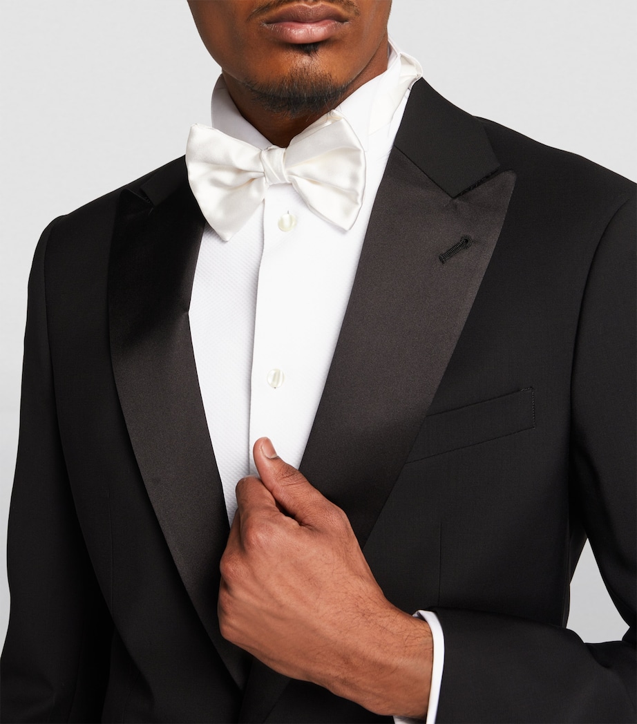 Large Silk Pre-Tied Bowtie 00010 Image 2