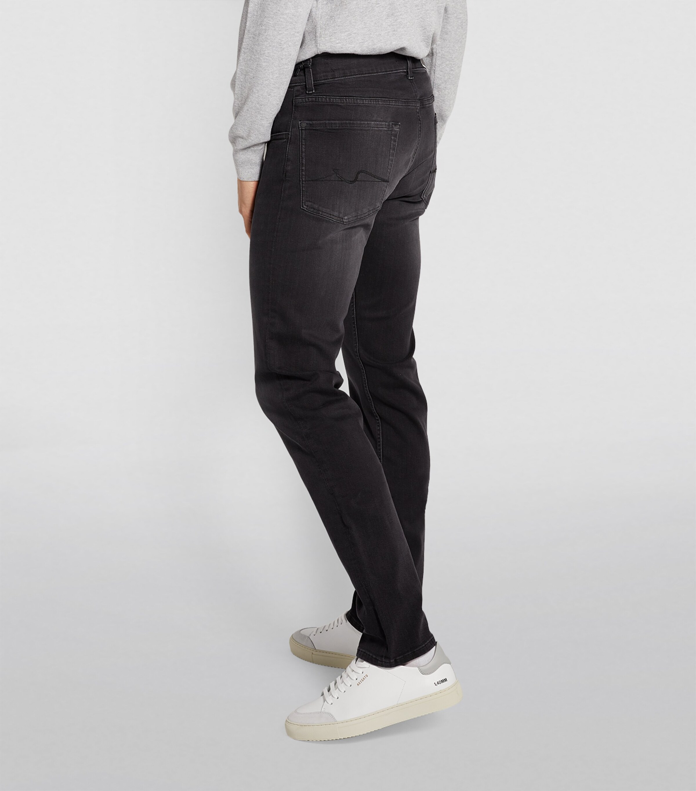 Slimmy Lux Performance Plus Jeans WASHED BLACK Image 4