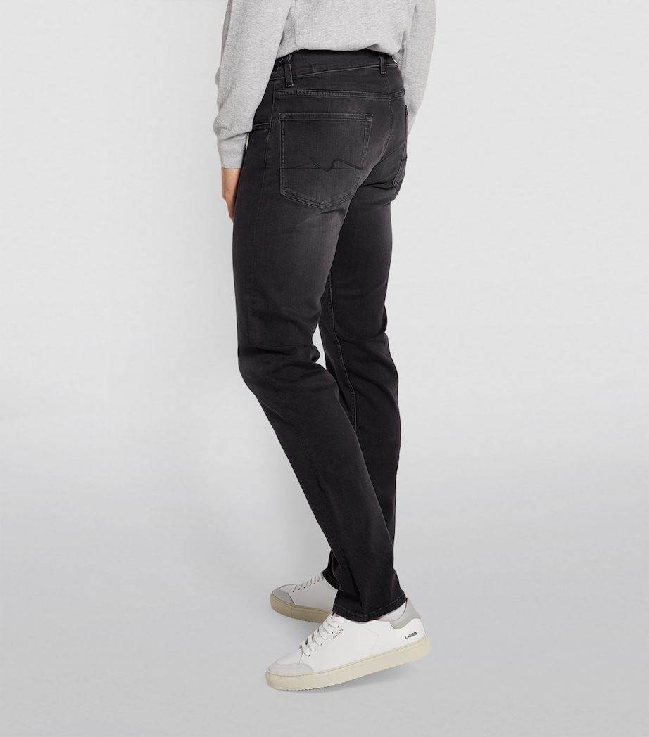 Slimmy Lux Performance Plus Jeans WASHED BLACK Image 4