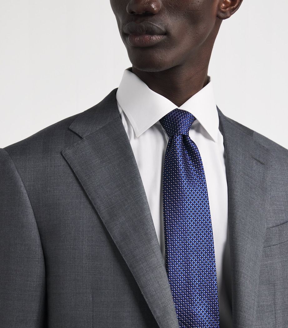 Silk Geometric Tie 29 Image 2