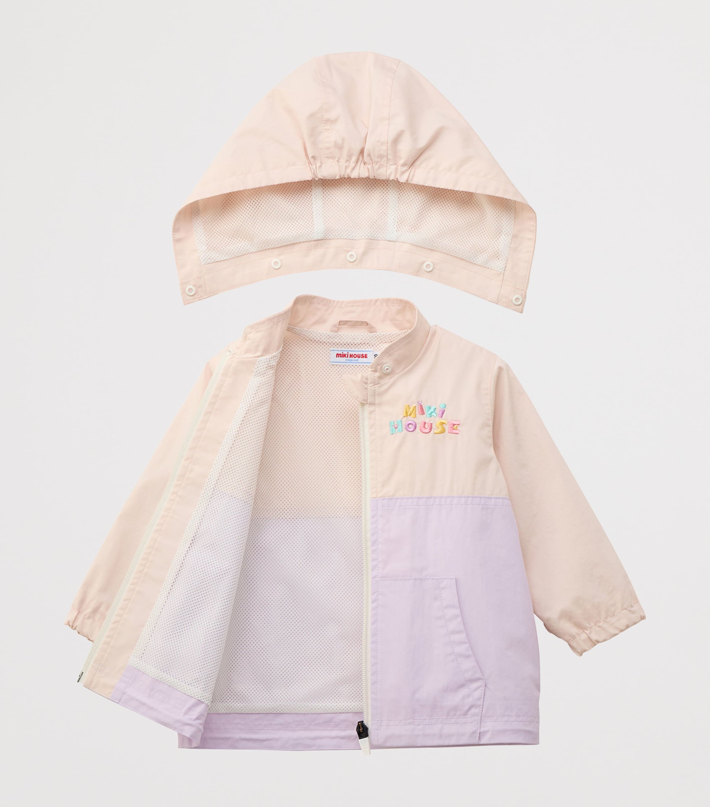 Miki House Embroidered Logo Windbreaker Jacket (2-7 Years) Image 3