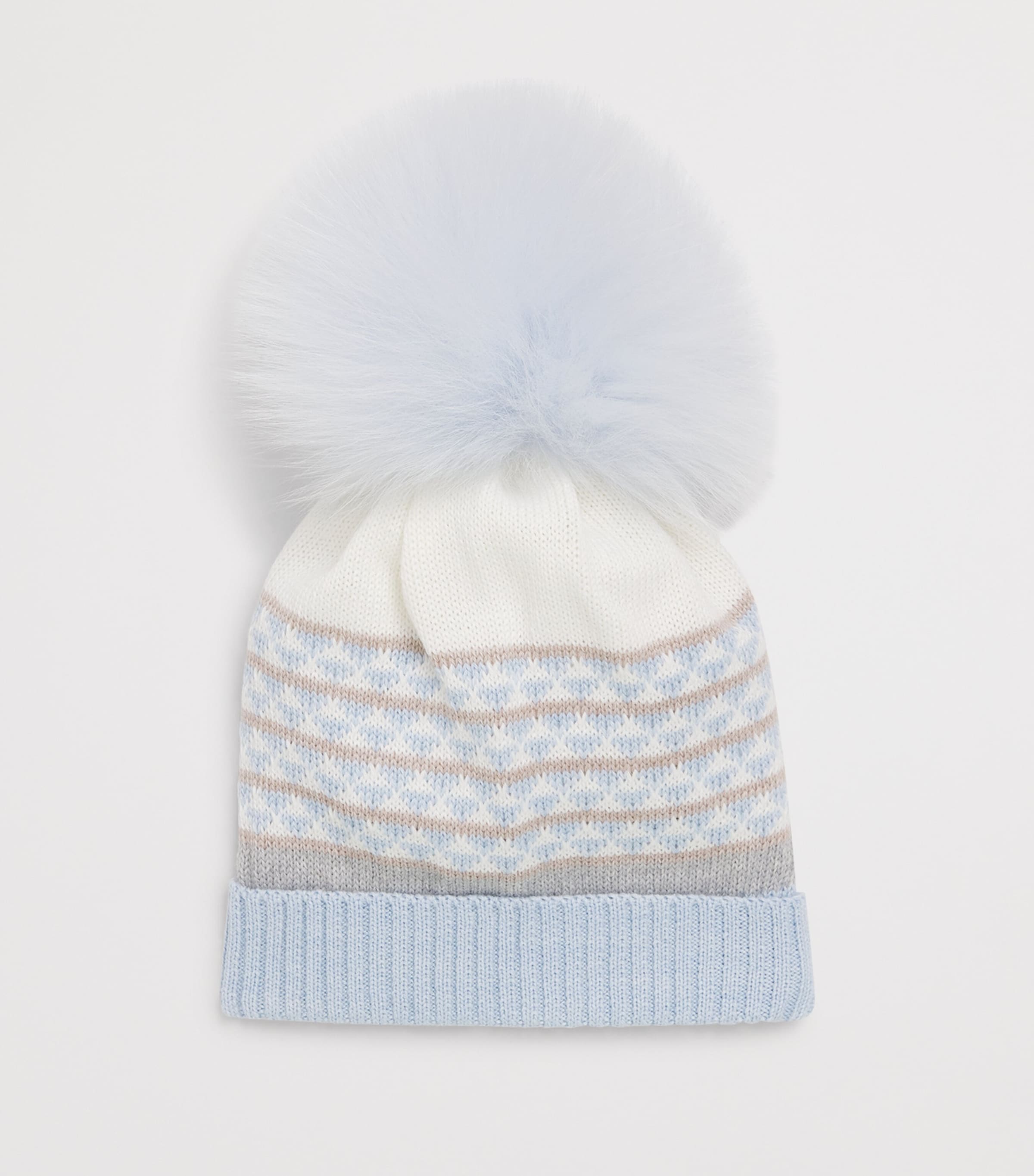 Bimbalo Wool-Blend Pom-Pom Hat Omuta Image 2