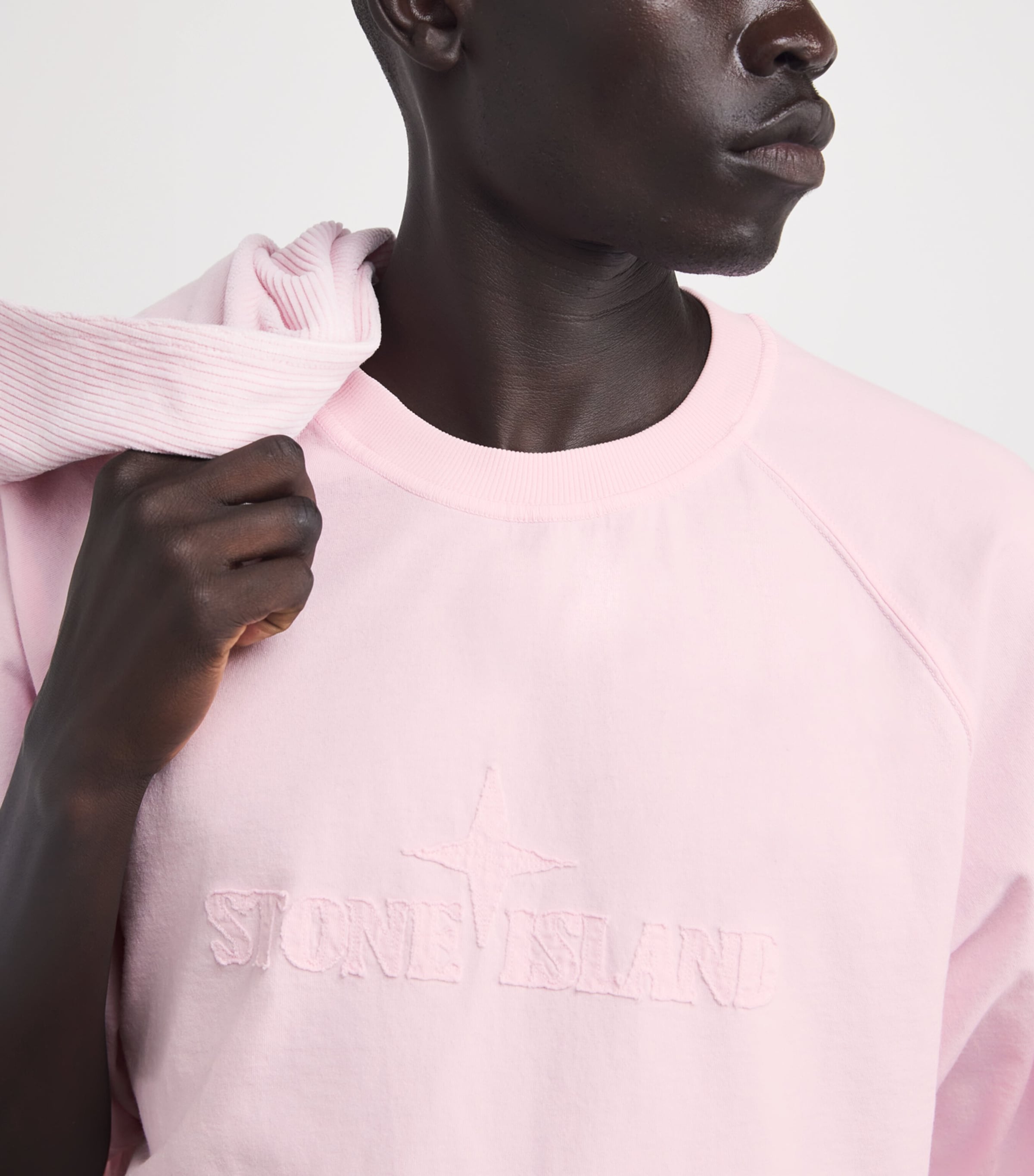 Organic Cotton Logo Embroidery T-Shirt V0080 Image 6