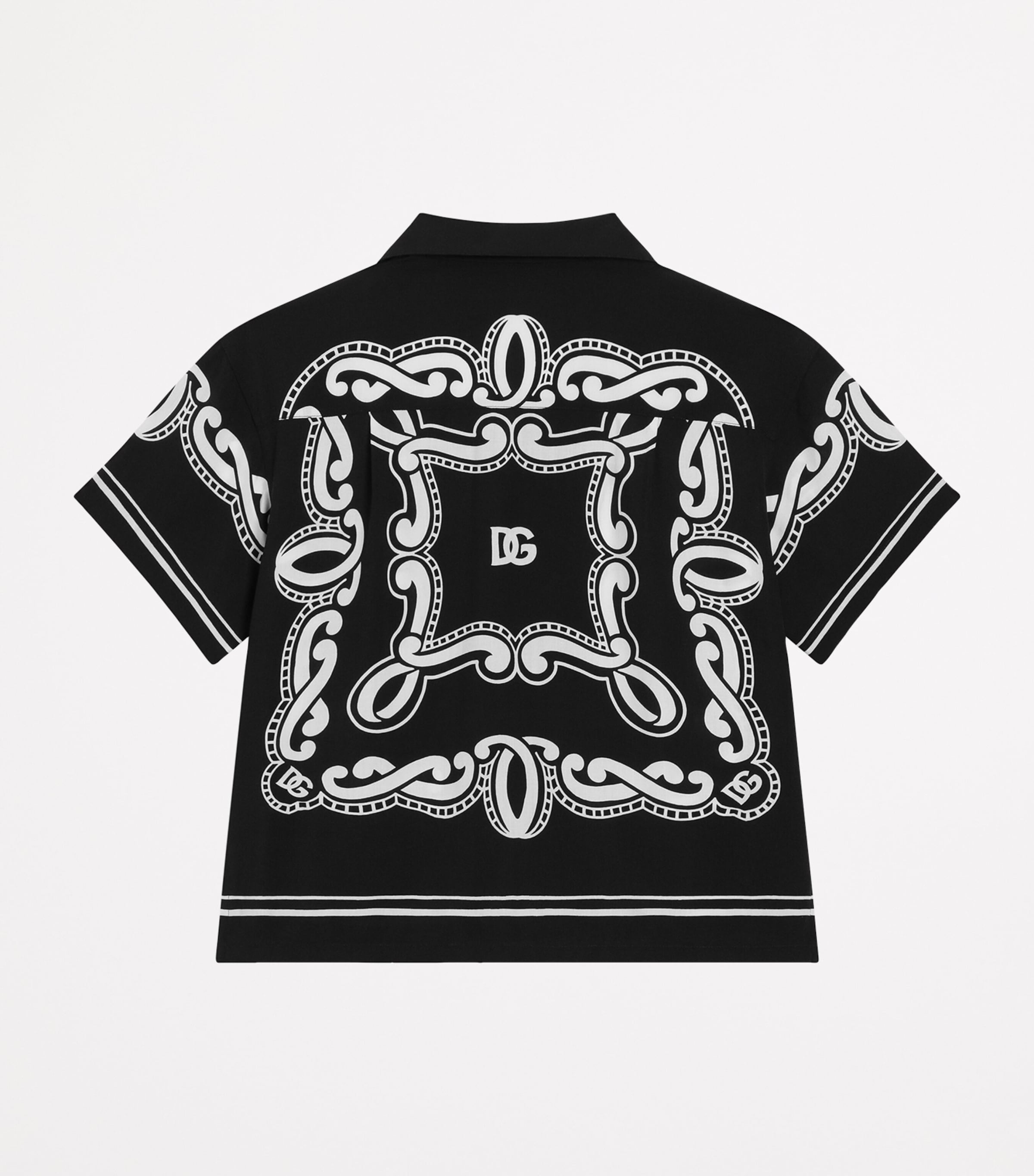 Printed Shirt (8-12+ Years) HN9RA-BANDANA NERO Image 2