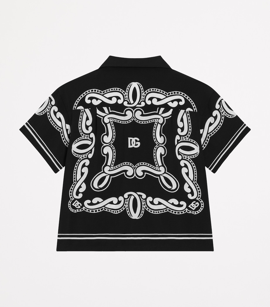 Printed Shirt (8-12+ Years) HN9RA-BANDANA NERO Image 2