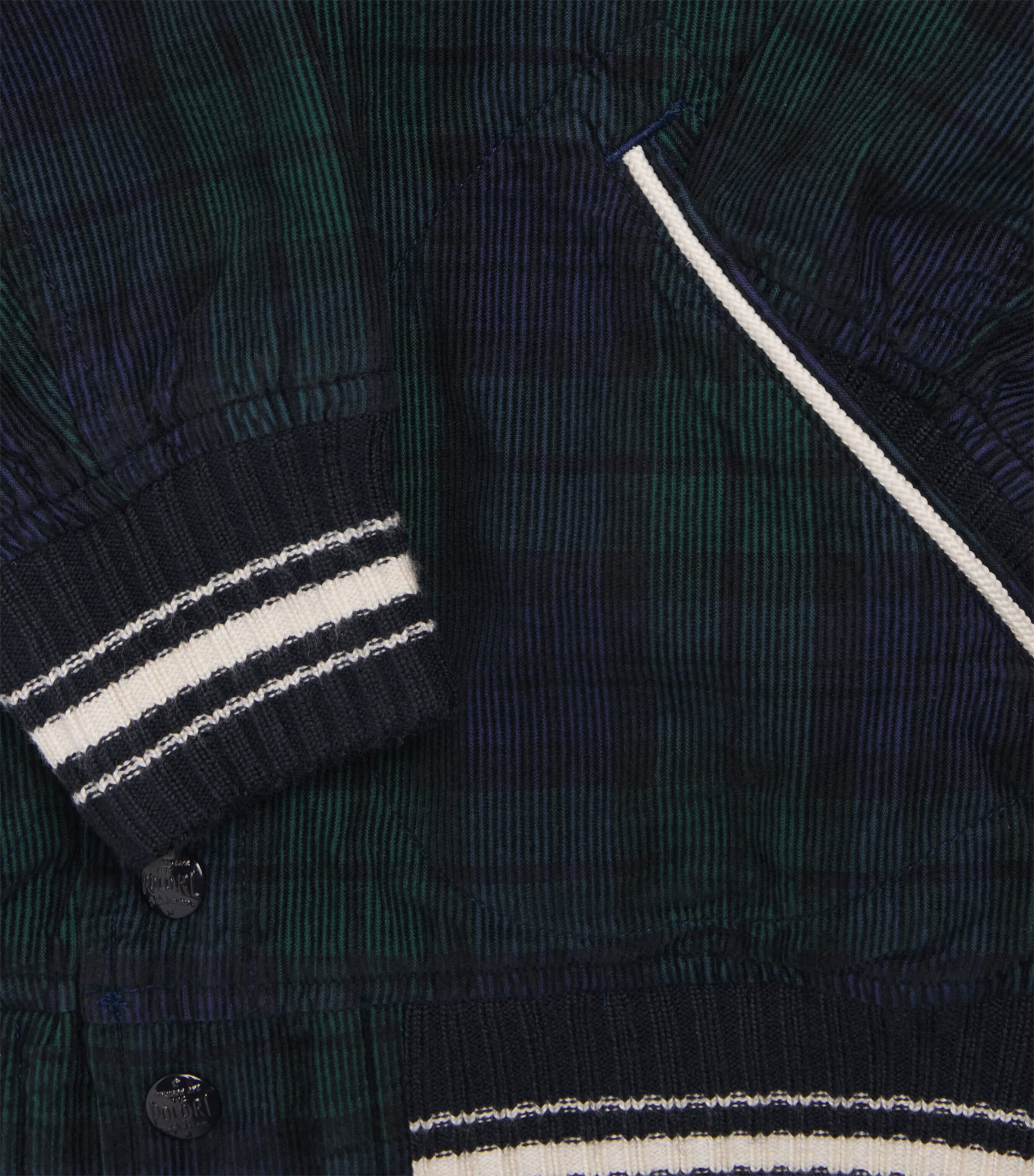 Ralph Lauren Kids Corduroy Tartan Bomber Jacket (6-14 Years) Image 3