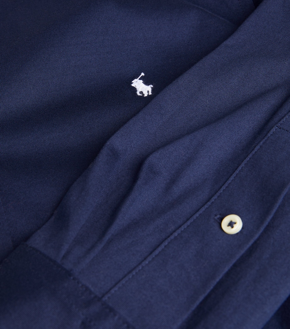 Cotton Shirt NVY Image 6