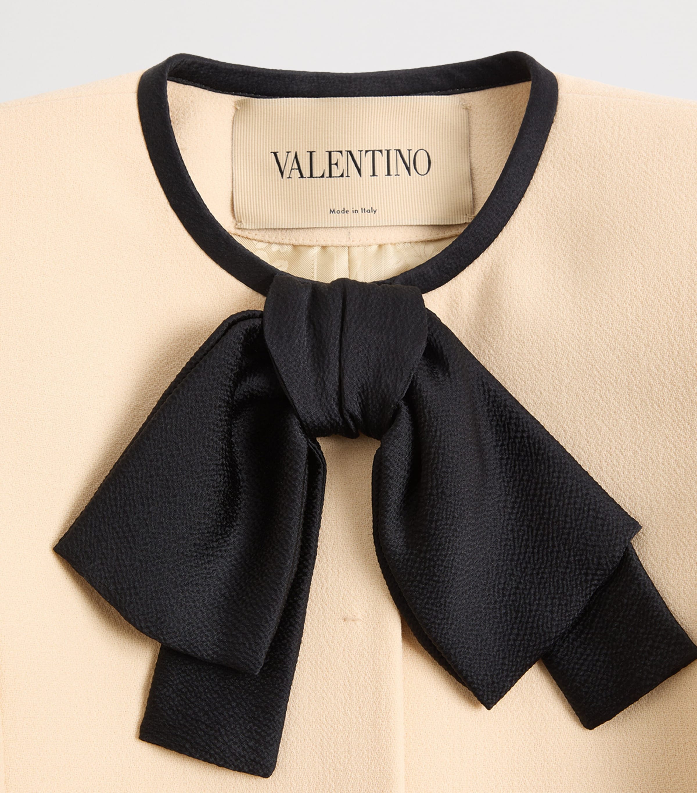 Wool Bow-Tie Jacket R8E Image 8