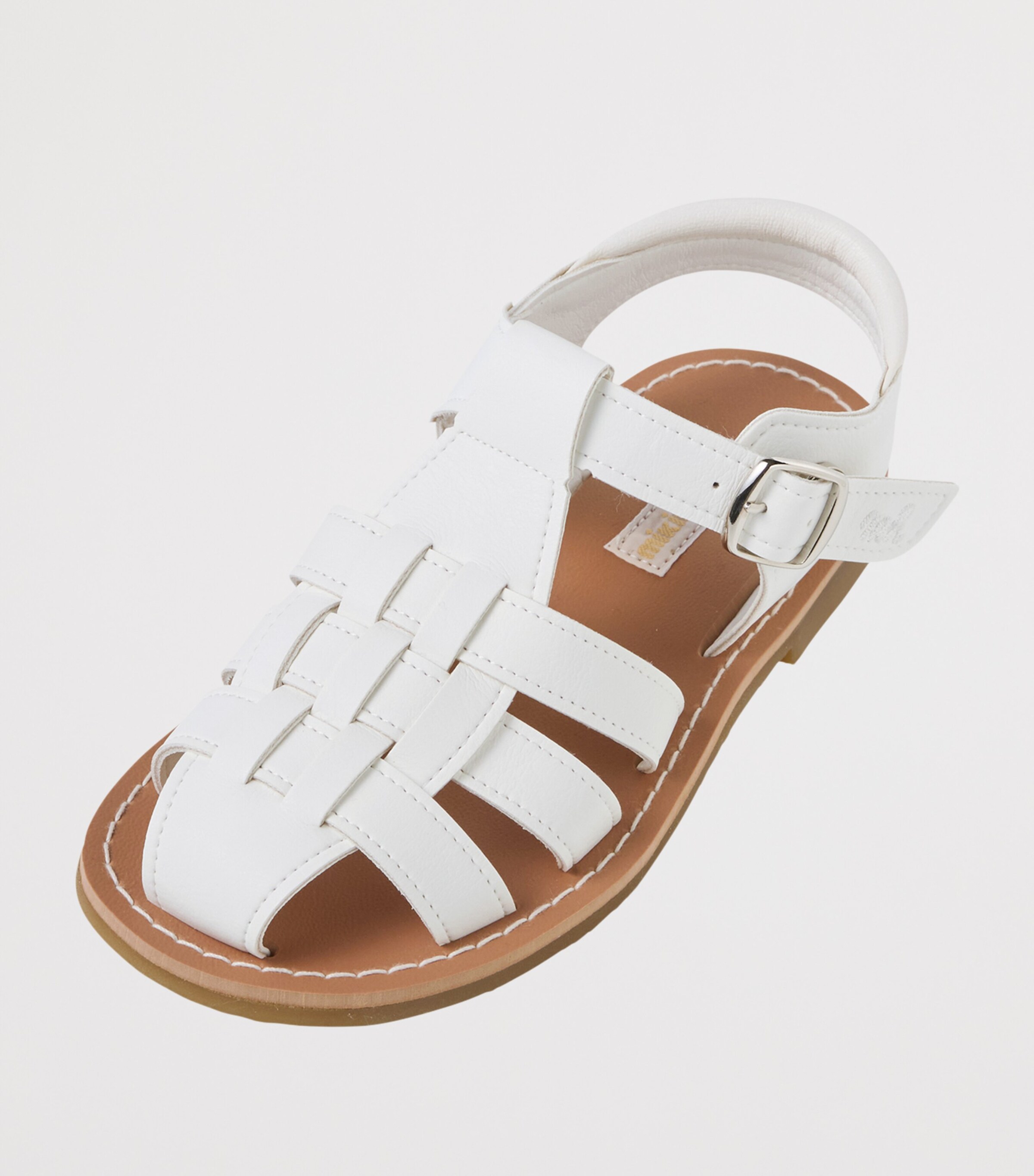 Miki House Faux Leather Sandals Image 5