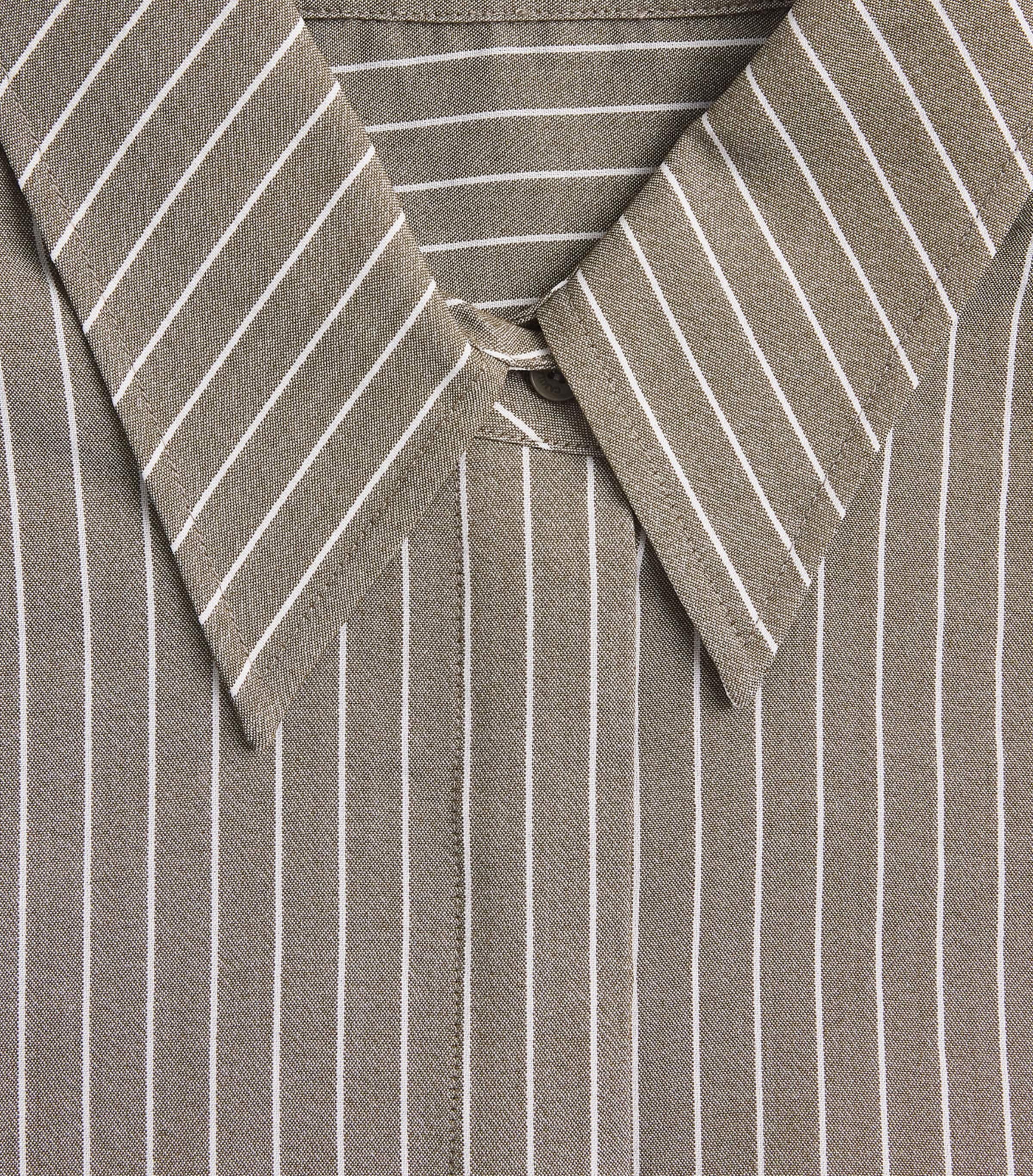 Illias Stripe Shirt M00 ECRU Image 5