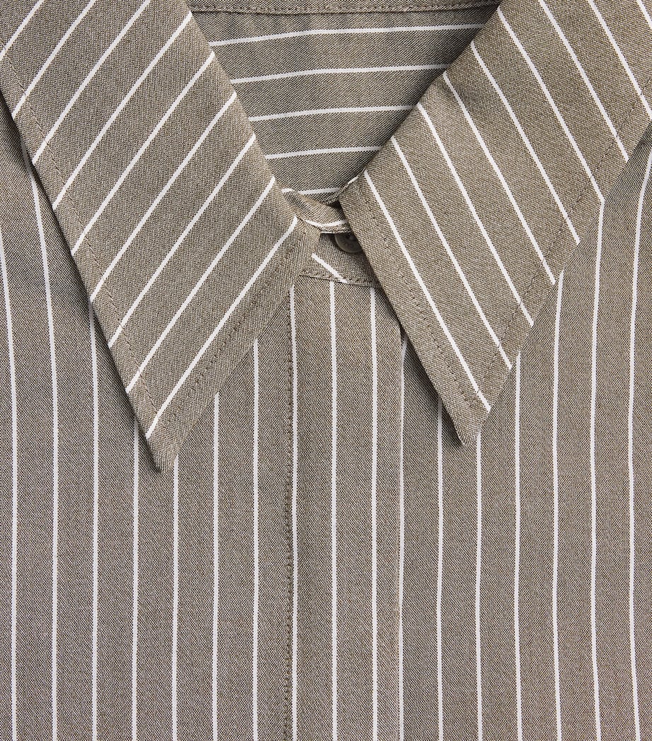 Illias Stripe Shirt M00 ECRU Image 5