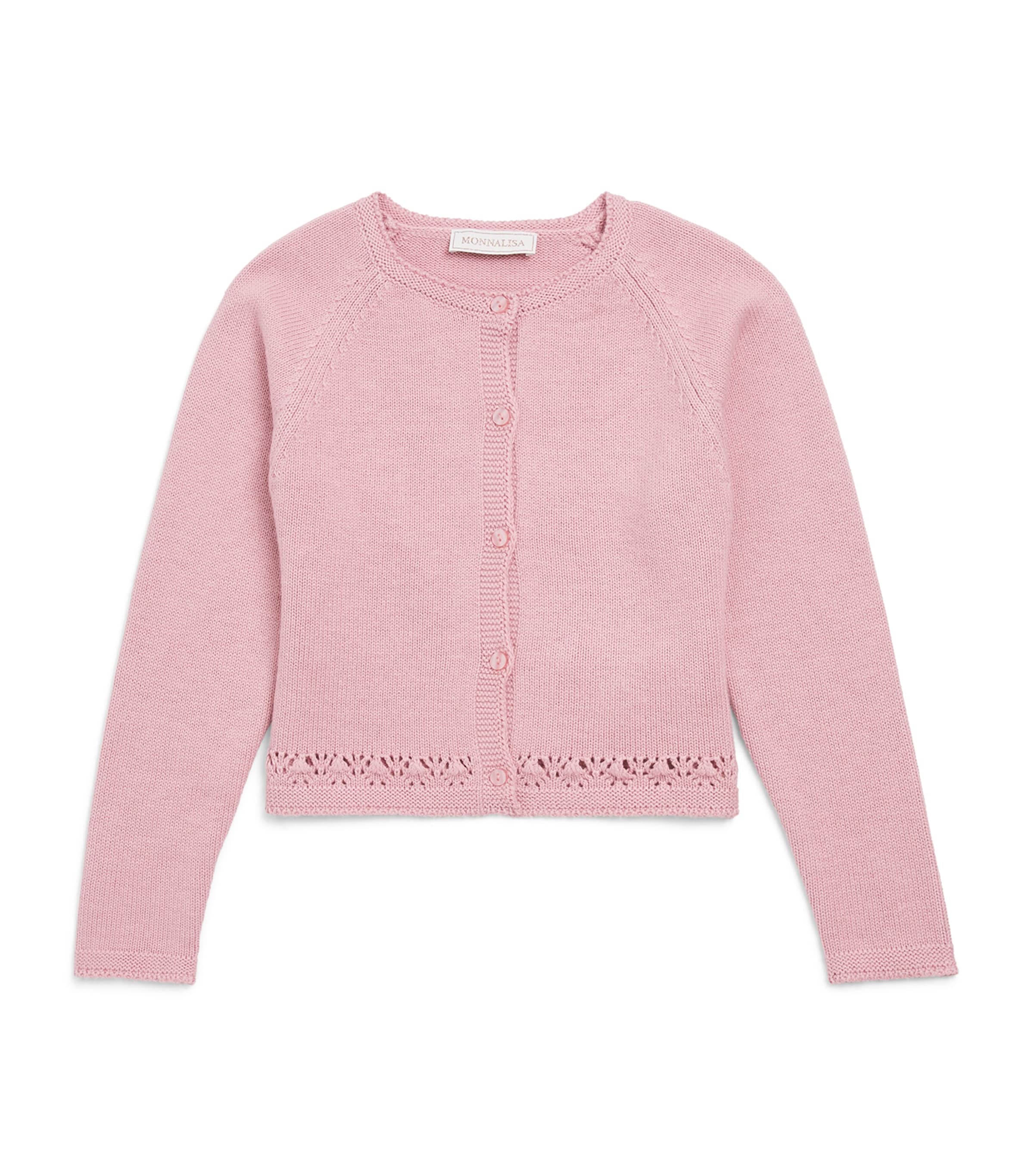 Monnalisa Cotton-Wool Cardigan (3 Years)