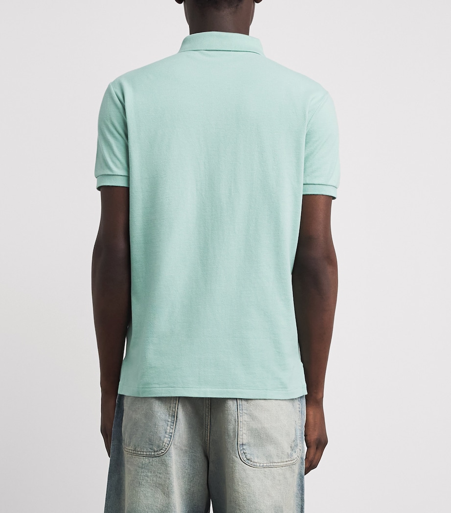 Polo Ralph Lauren Mens Cotton Mesh Custom-Fit Polo Shirt Image 5