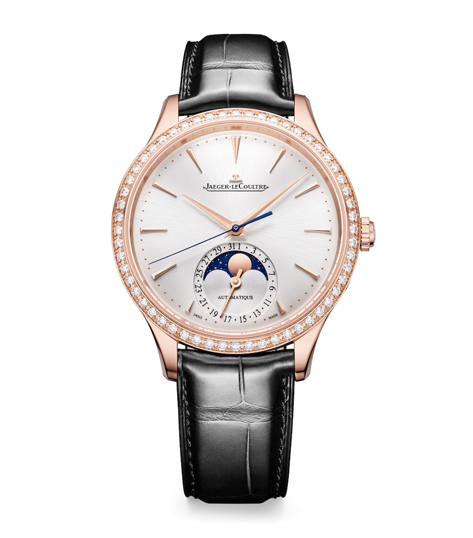 Rose Gold and Diamond Master Ultra Thin Moon Watch 36mm
