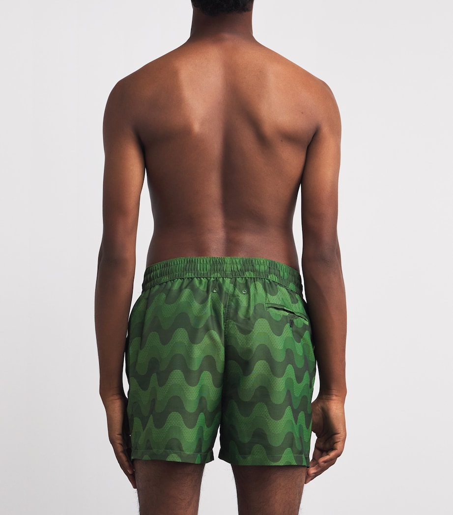 Raffia Copa Rio Swim Shorts 882 DK PARAKEET GRN Image 4