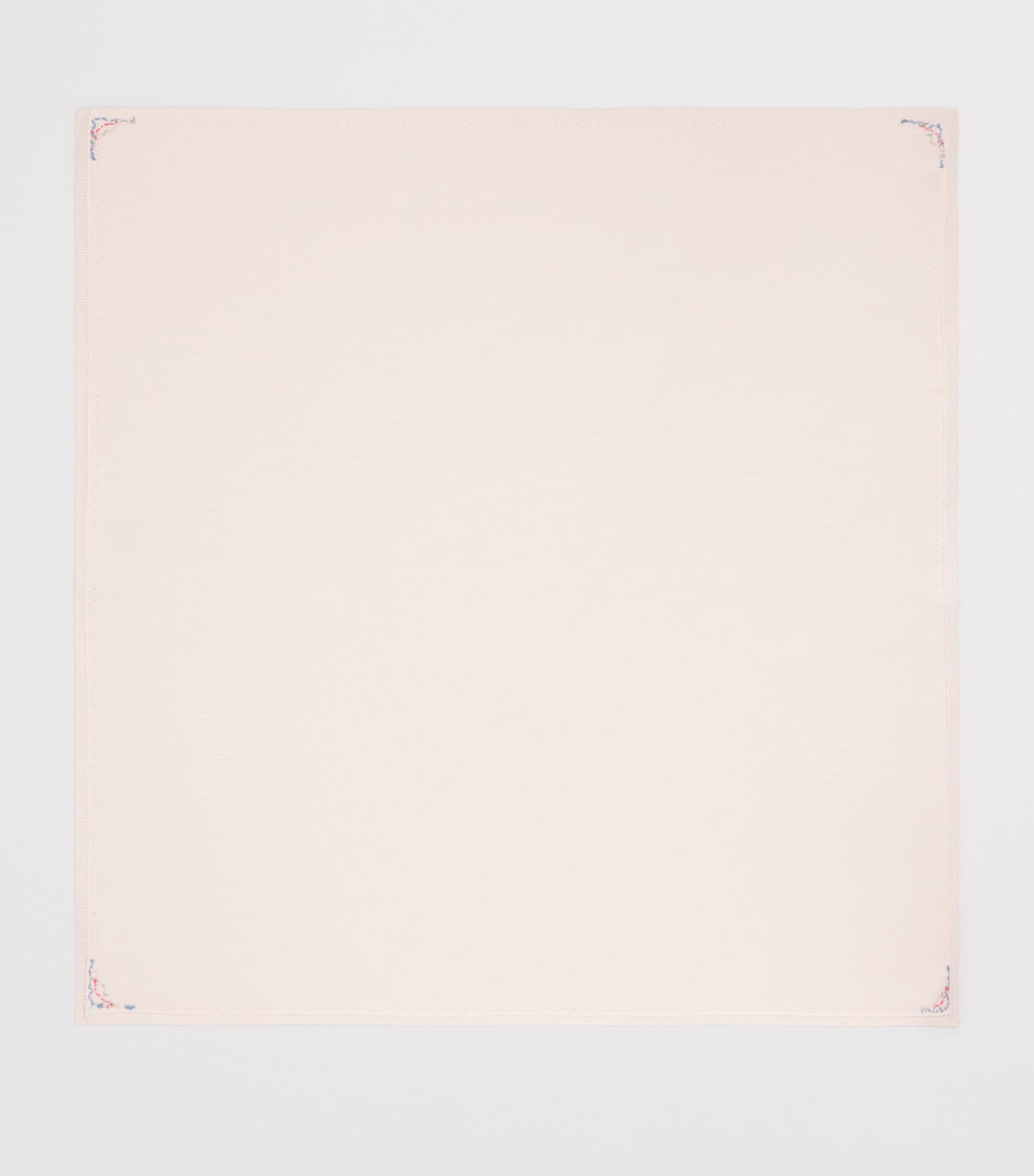 Cotton Embroidered-Floral Blanket 30ROSÉE Image 2