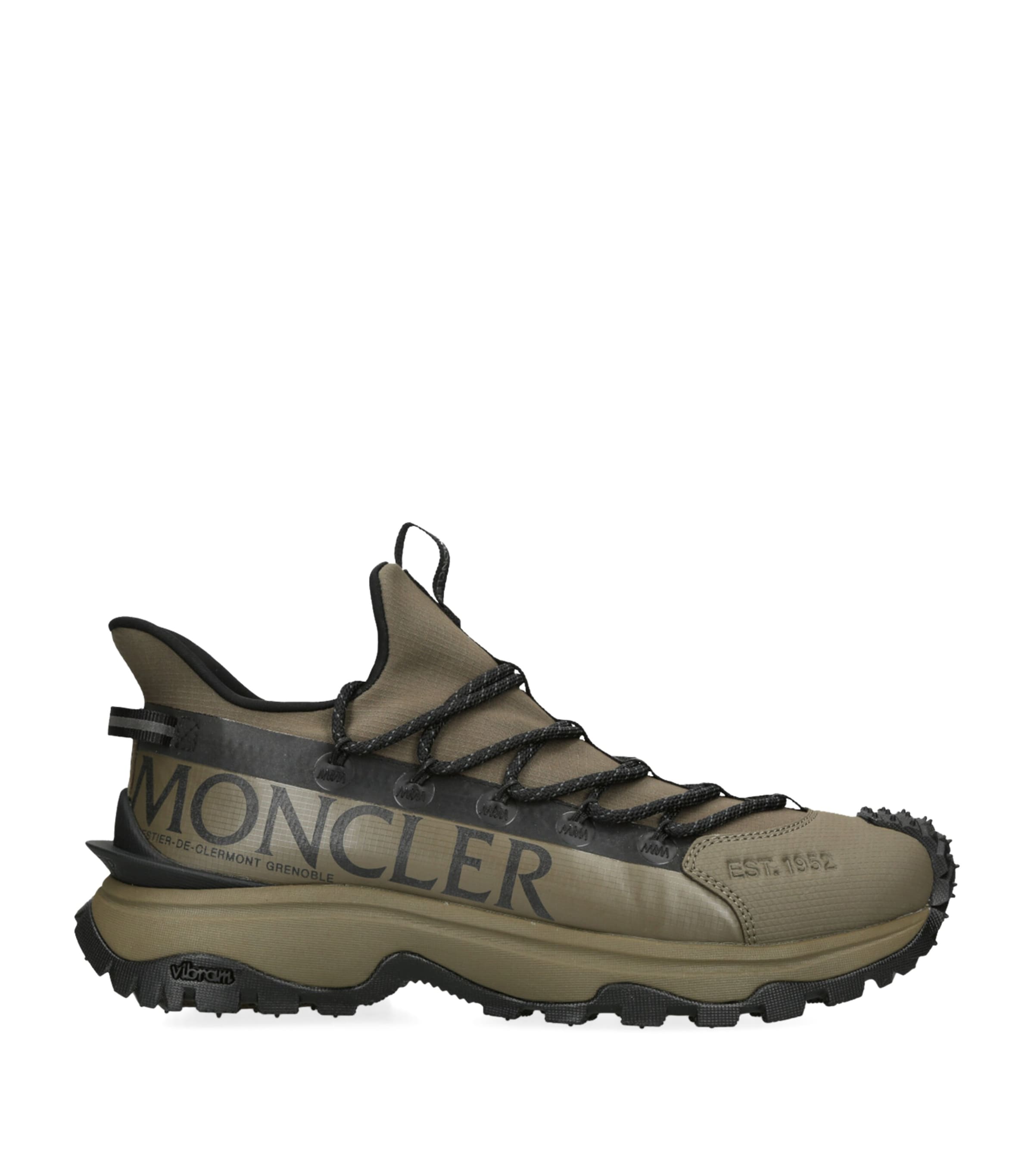 Shop Moncler Trailgrip Lite 2 Sneakers In Green