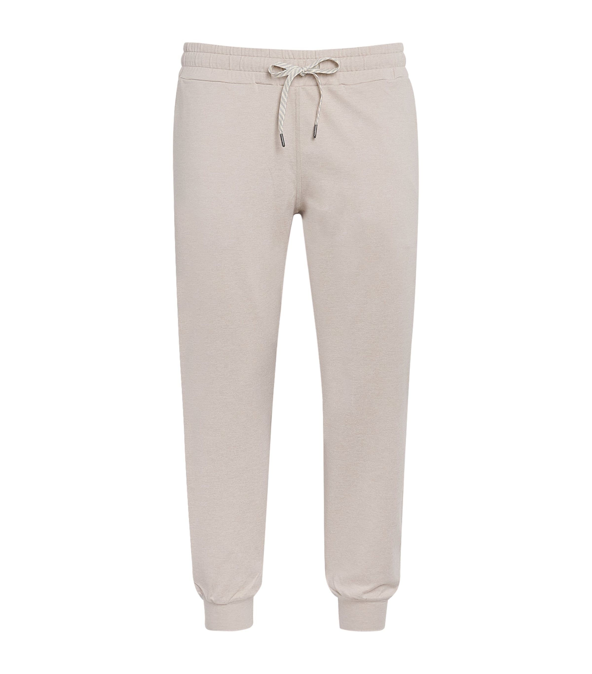VUORI Womens Performance Sweatpants Ecru Heather Image 1