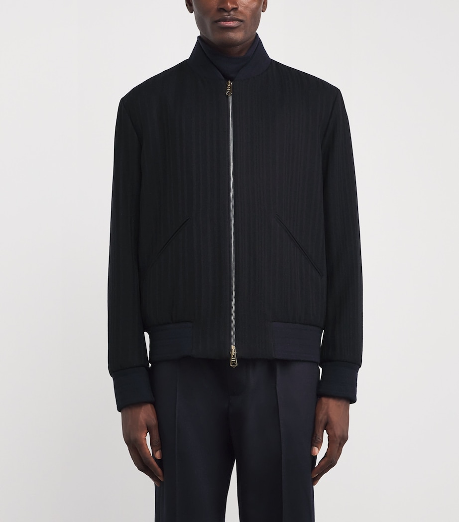 Wool-Cashmere Bomber Jacket 49_VERY DARK NAVY Image 3