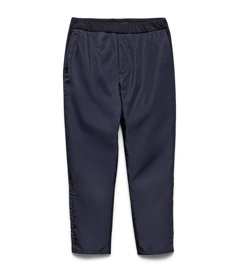 Cotton-Re-Nylon Straight Trousers F0QR3 Image 1