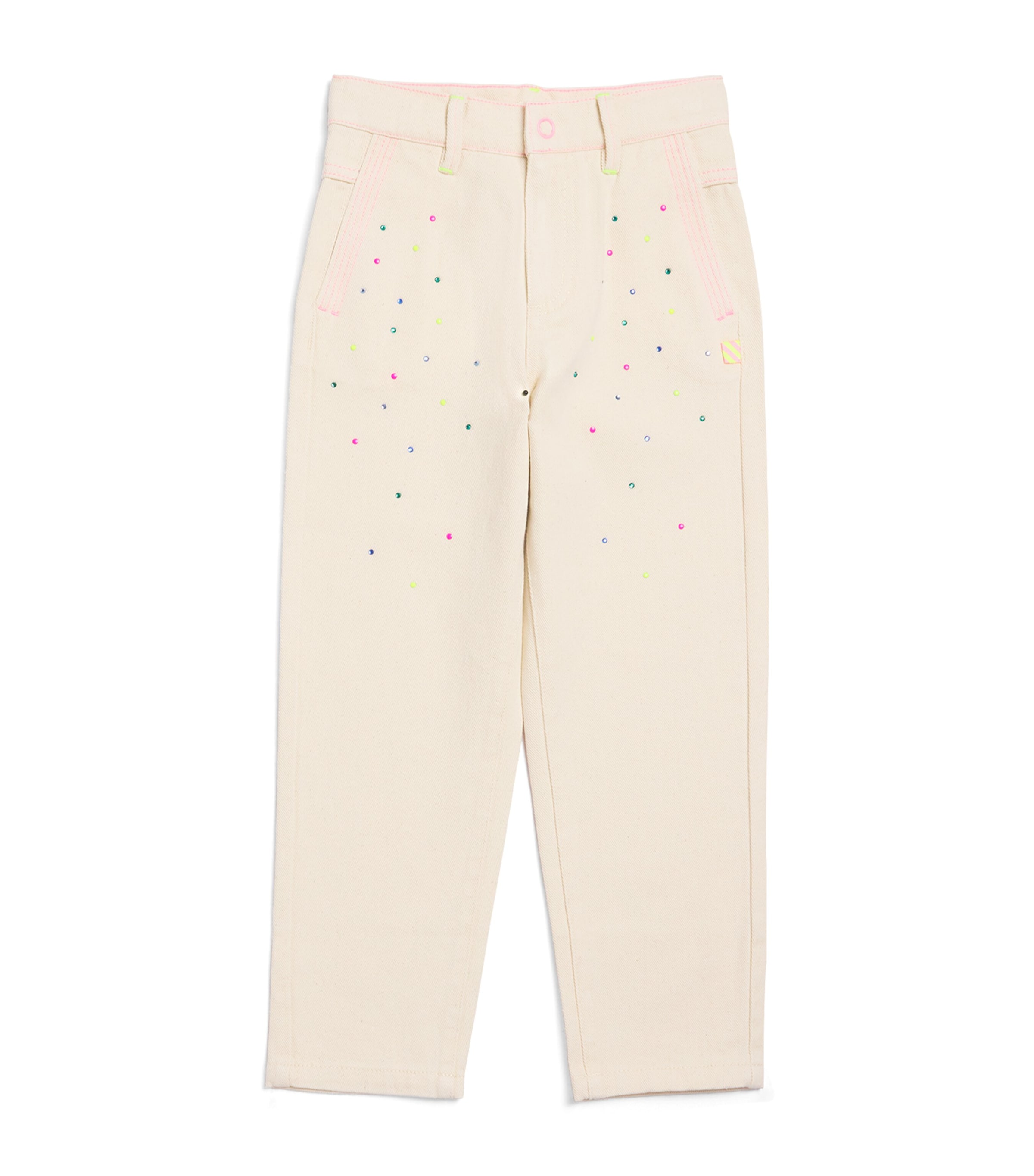 Cotton Spring Trousers (2-12 Years) 22A SAND Image 1