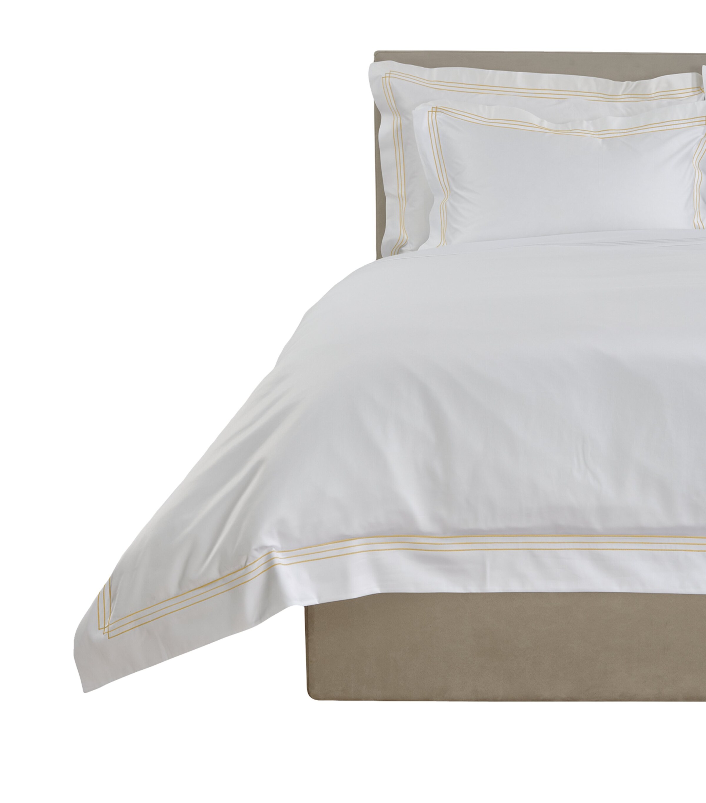 Celso De Lemos Quadra Oxford Pillowcase In Gold