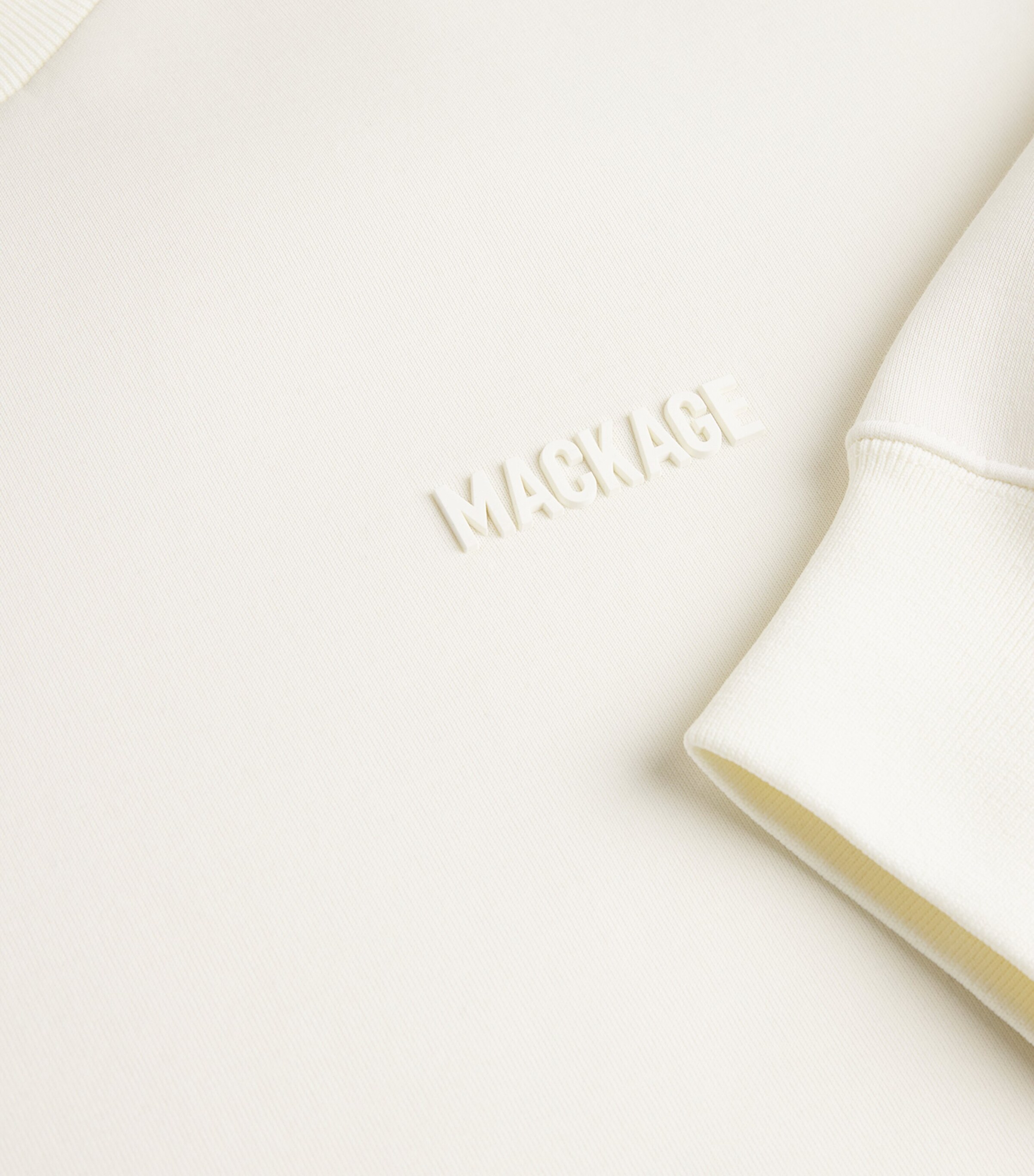 Cotton-Blend Julian Sweatshirt CREAM Image 5