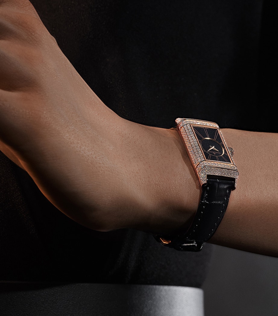 Pink Gold Reverso One Jewellery Watch 20mm PINK GOLD Image 7