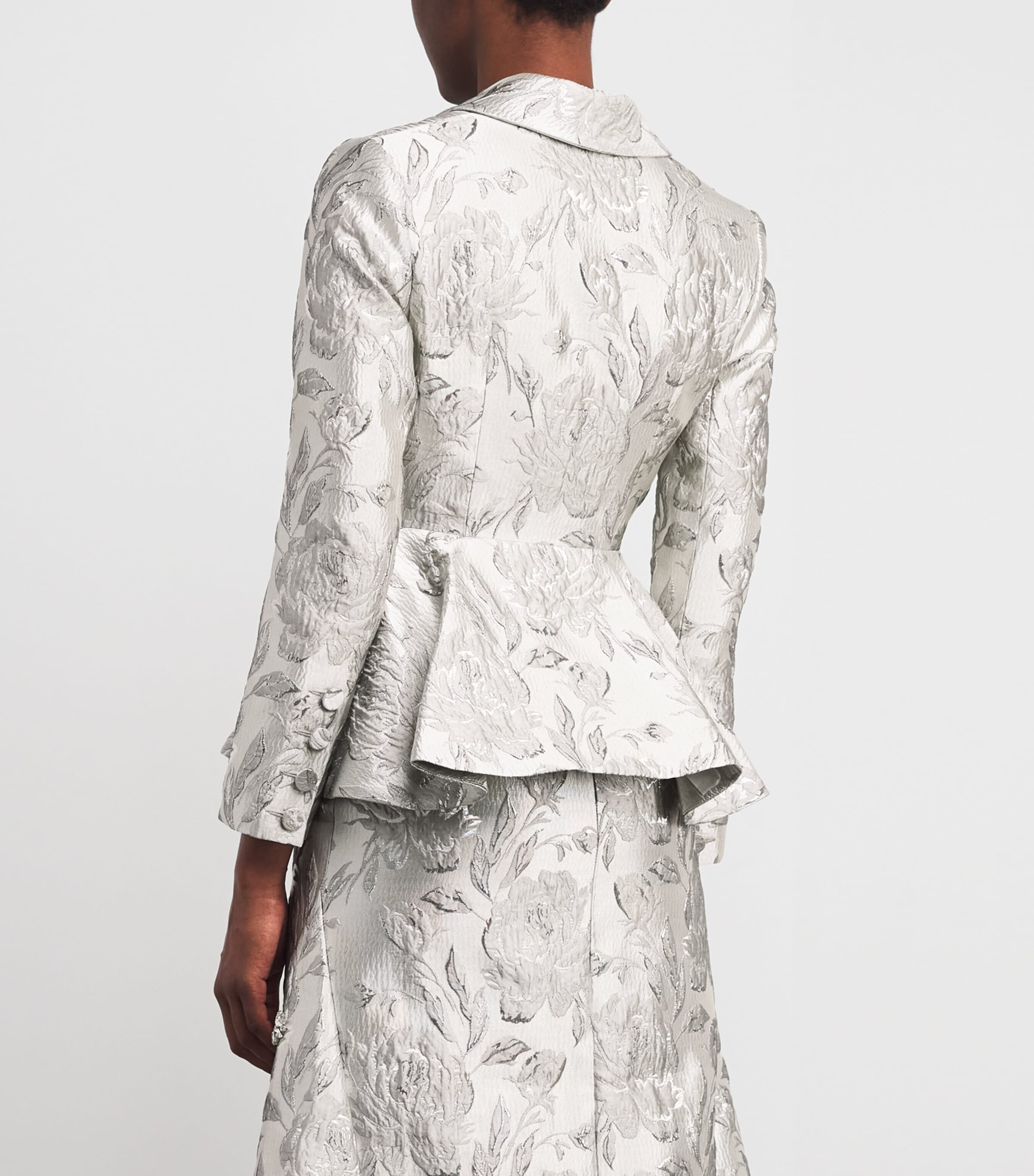 Jacquard Gill Blazer SILVER Image 4