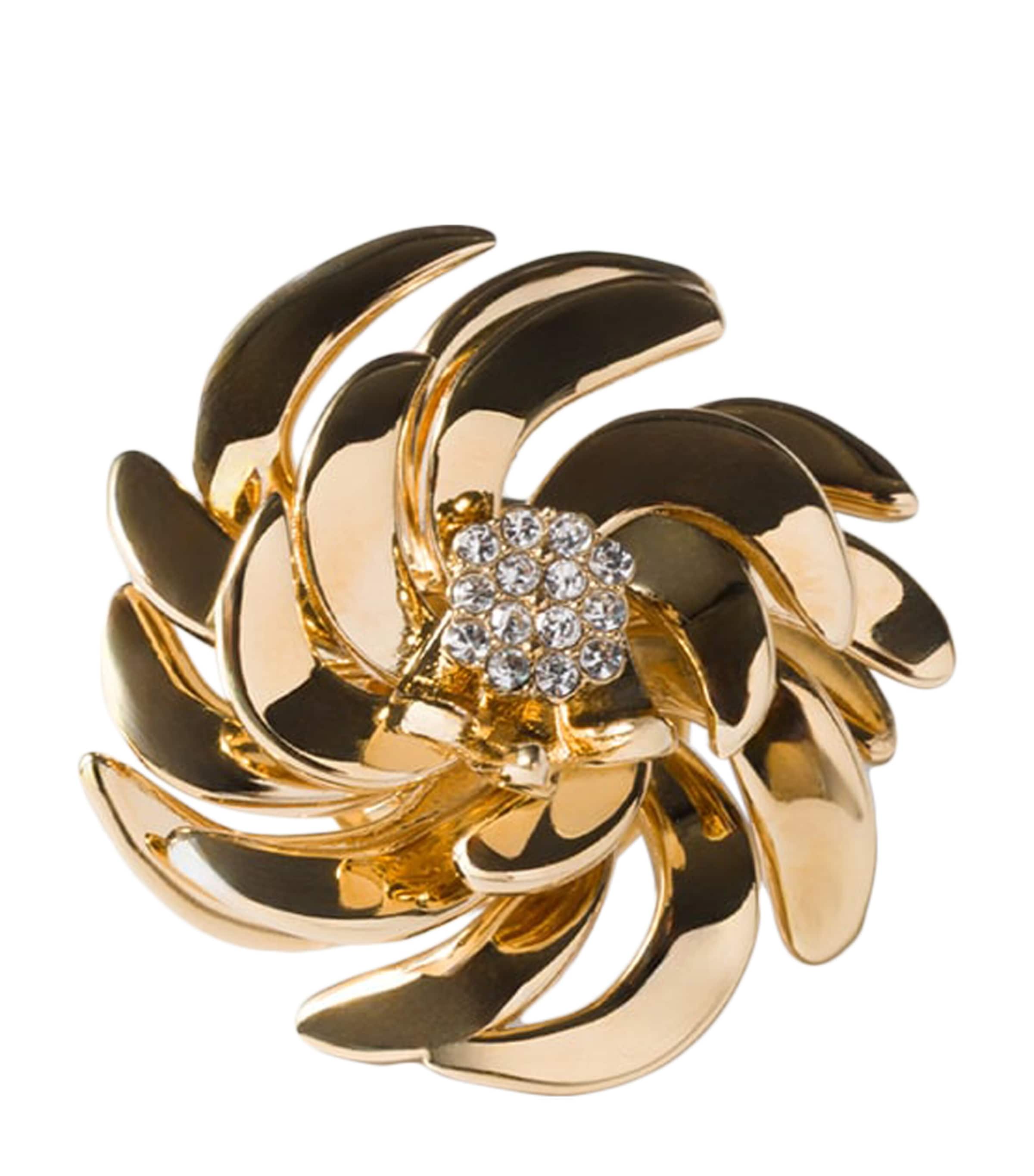 Crystal-Embellished Brooch F05F8 Image 1