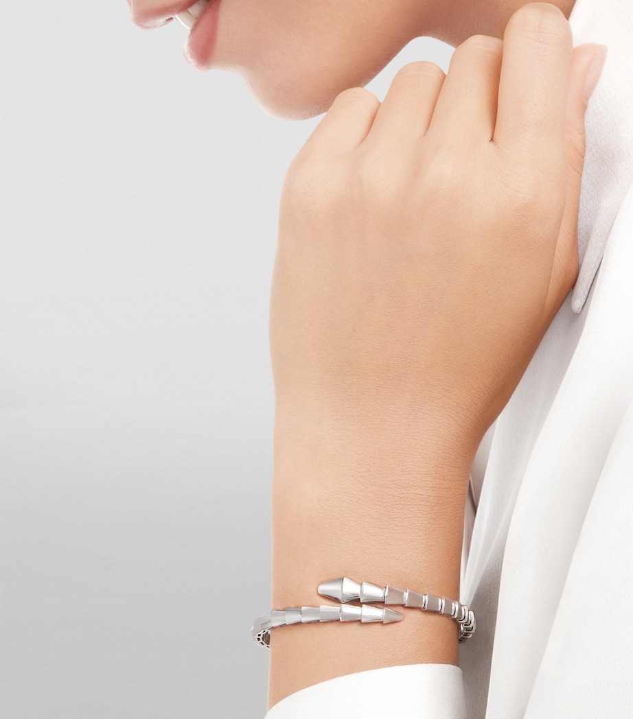 White Gold Serpenti Viper Bracelet WHITE GOLD Image 5