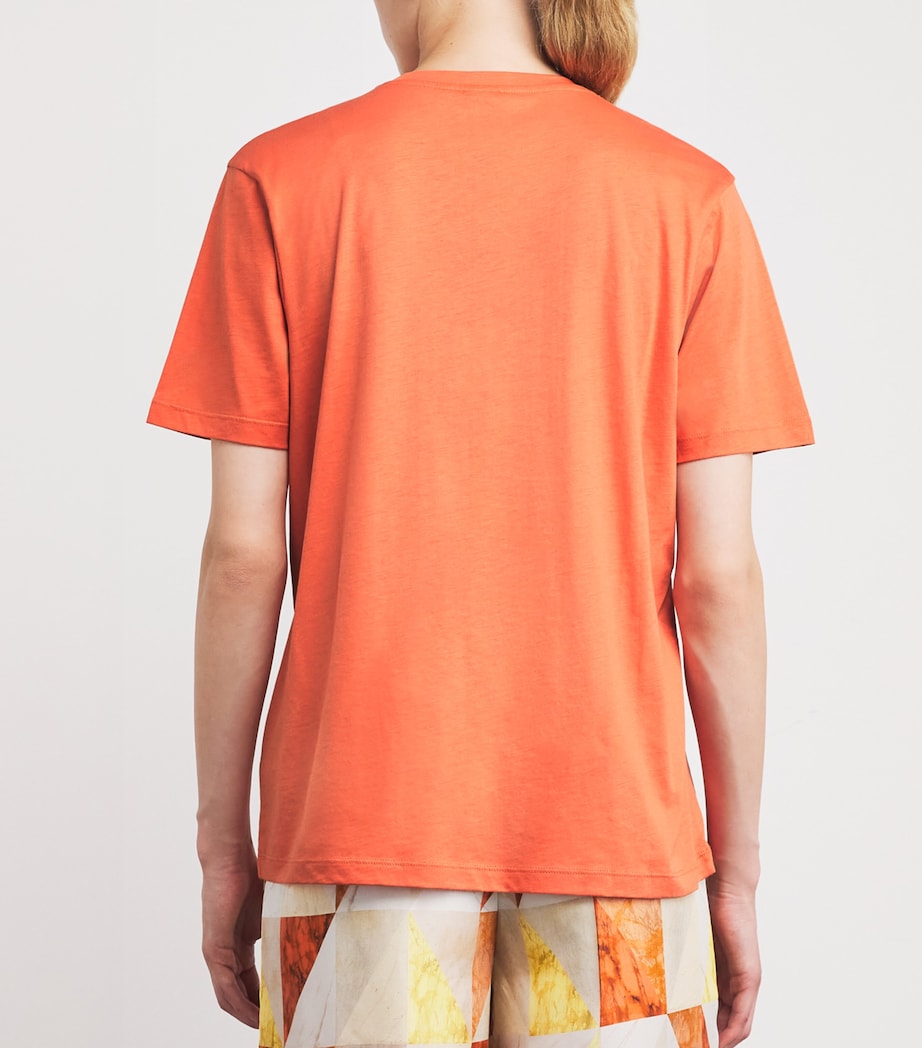 Cotton-Silk T-Shirt SUNDOWN Image 4