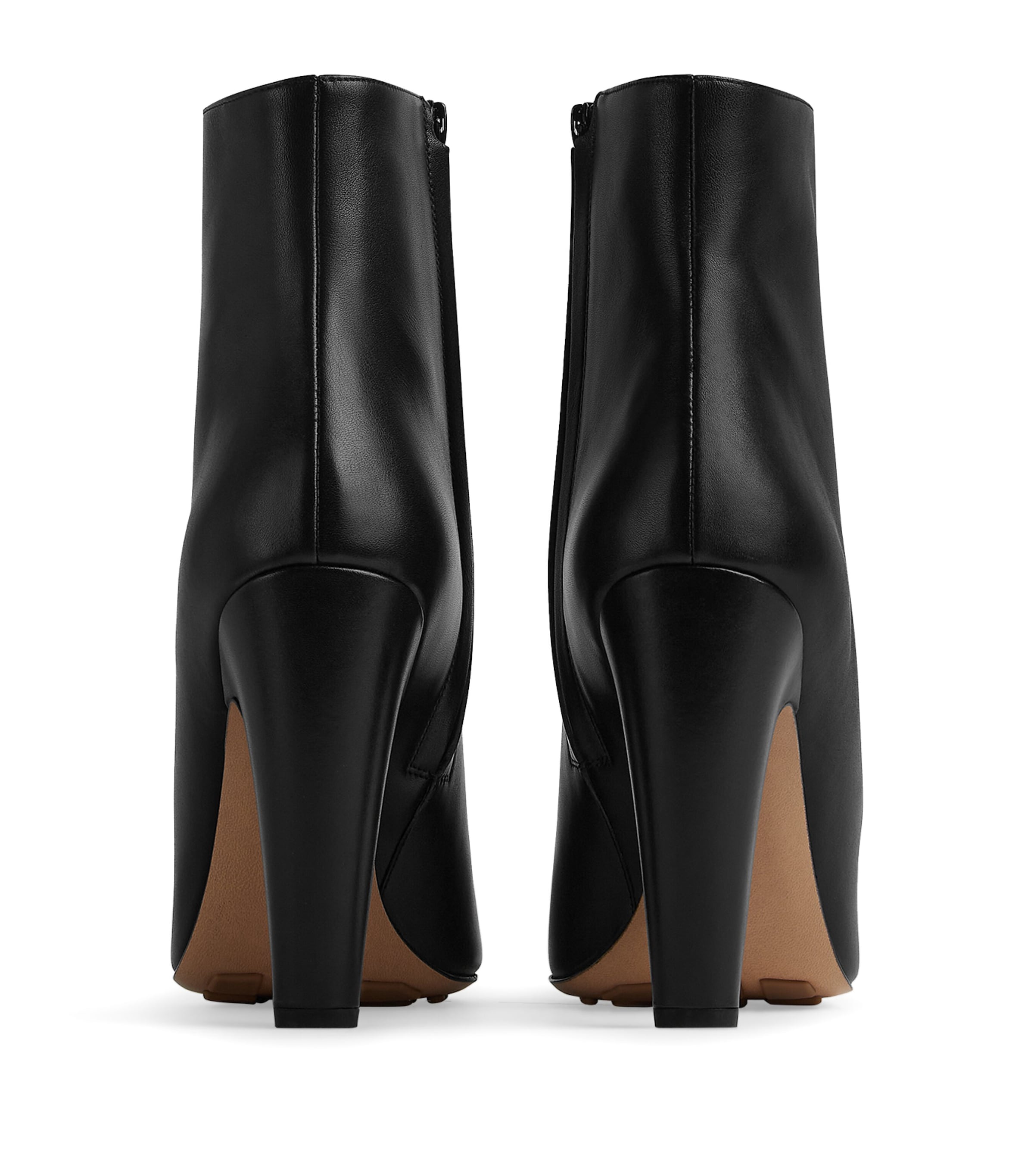 Calfskin Canalazzo Ankle Boots 100 NERO/NERO Image 2