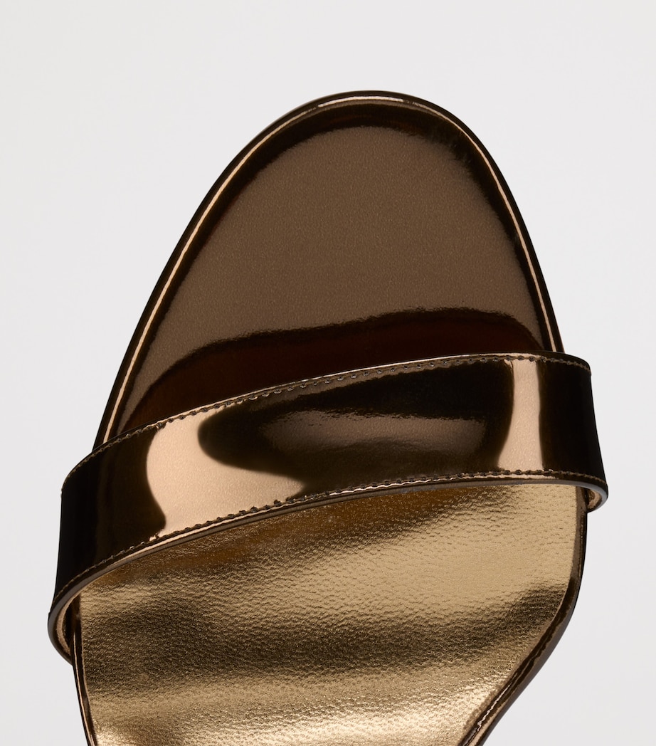 Miss Z Patent Leather Heeled Sandals 100 Z092 Image 4