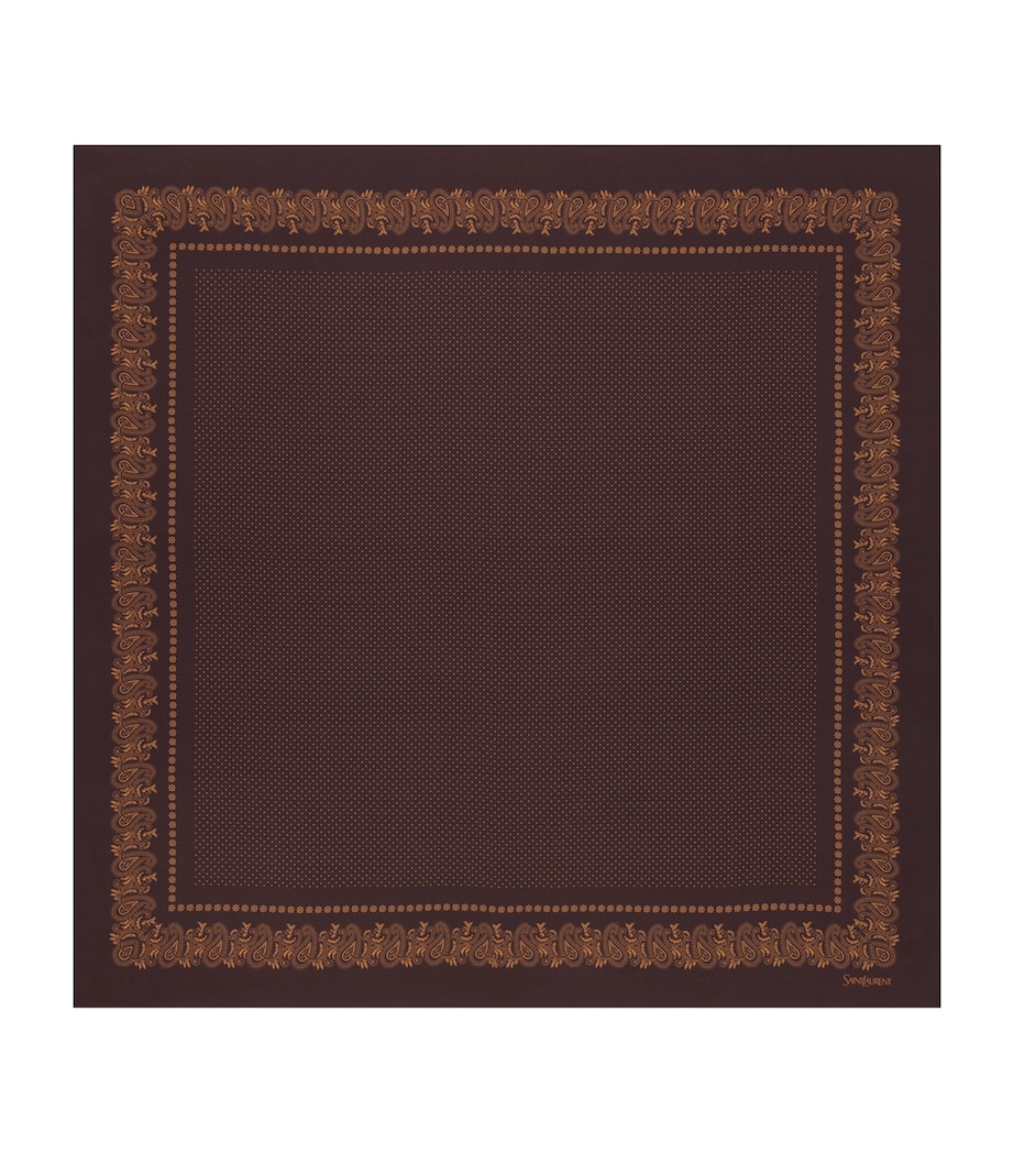 Silk Paisley Scarf 2588 Image 1