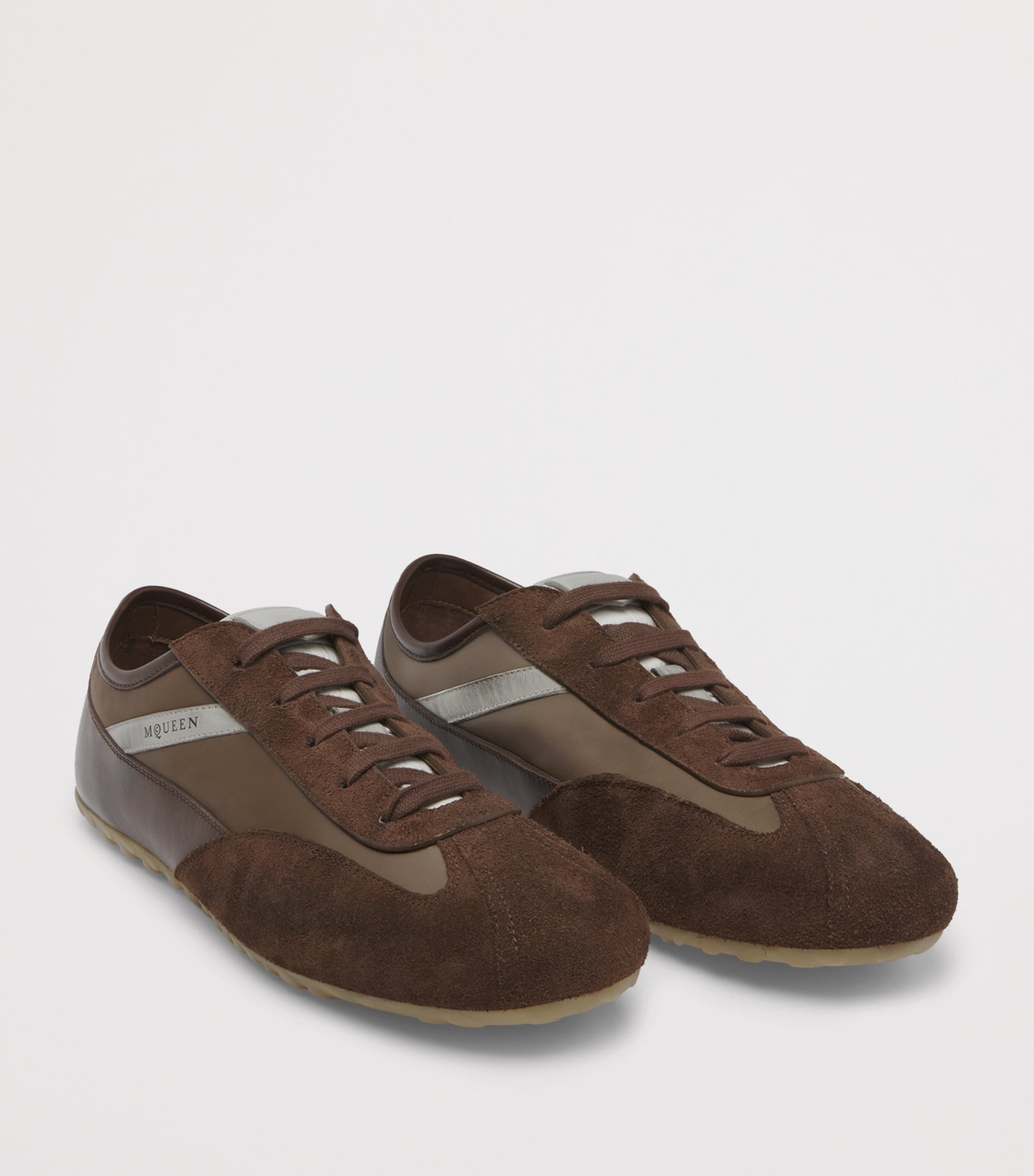 McQueen Suede Boxe Sneakers Image 3