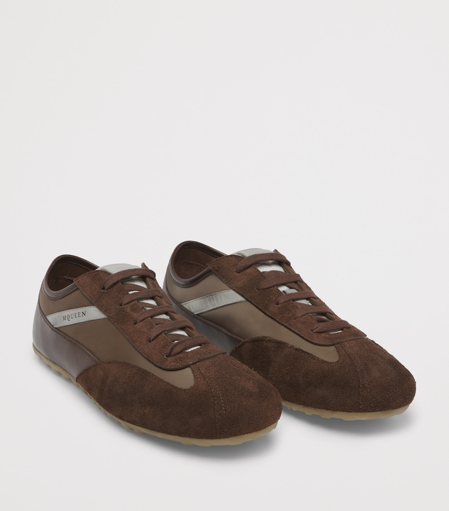 McQueen Suede Boxe Sneakers Image 3