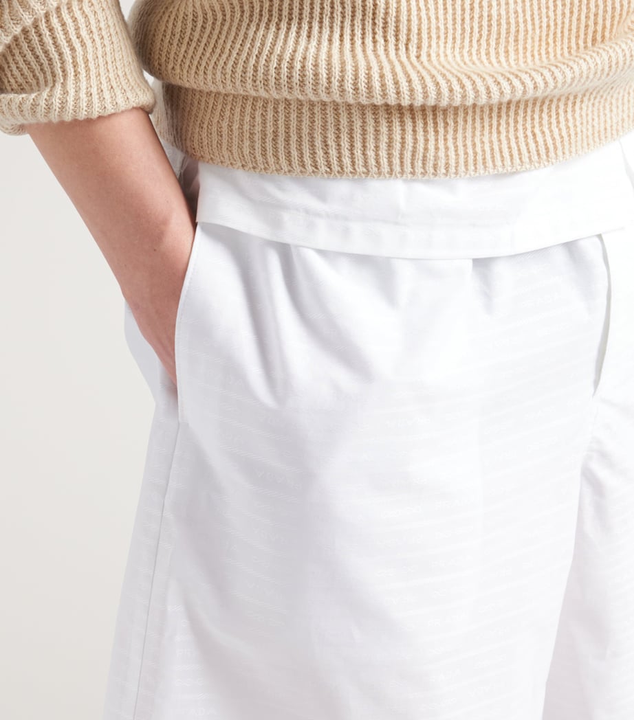 Cotton Poplin Shorts F0009 Image 4