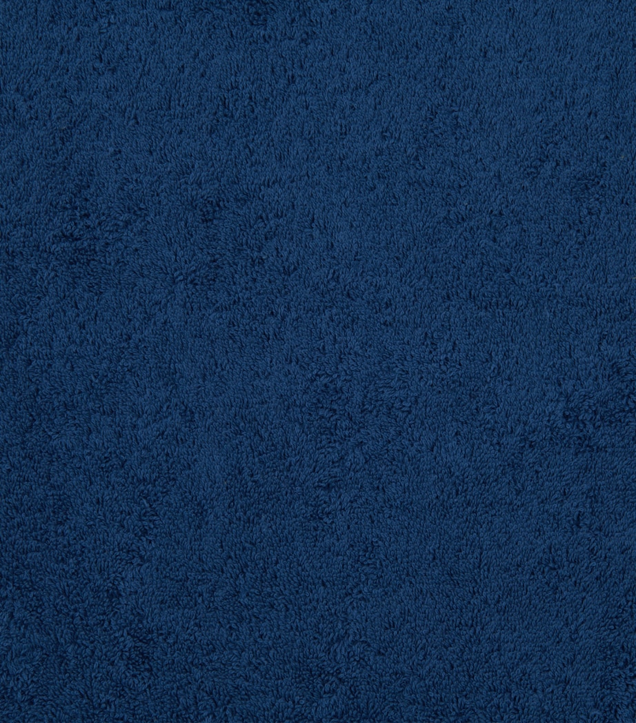 Frette Cotton Unito Bath Sheet (100cm x 150cm) Indigo Blue Image 5