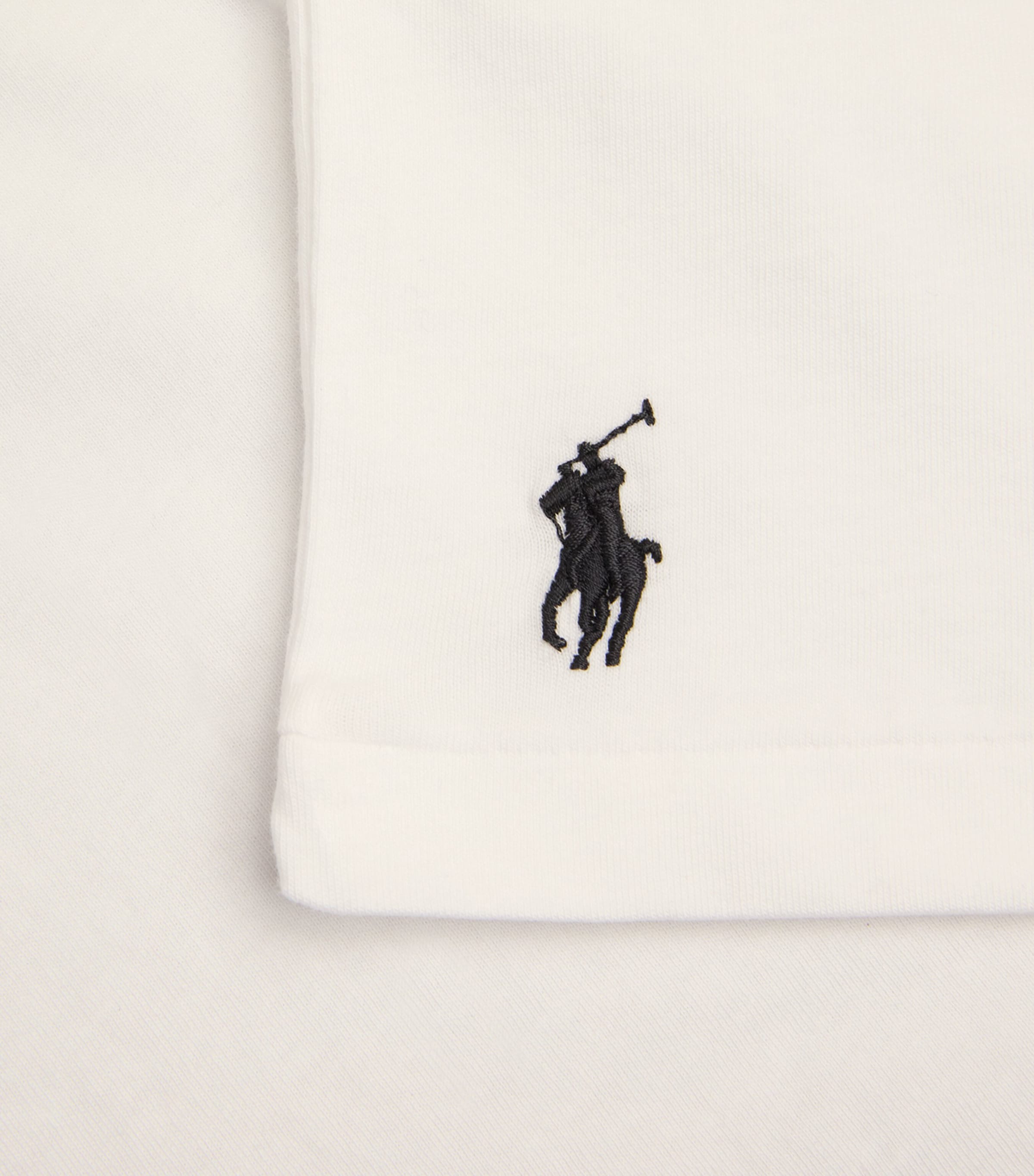 Polo Ralph Lauren Mens Cotton Cursive Logo T-Shirt White Image 4